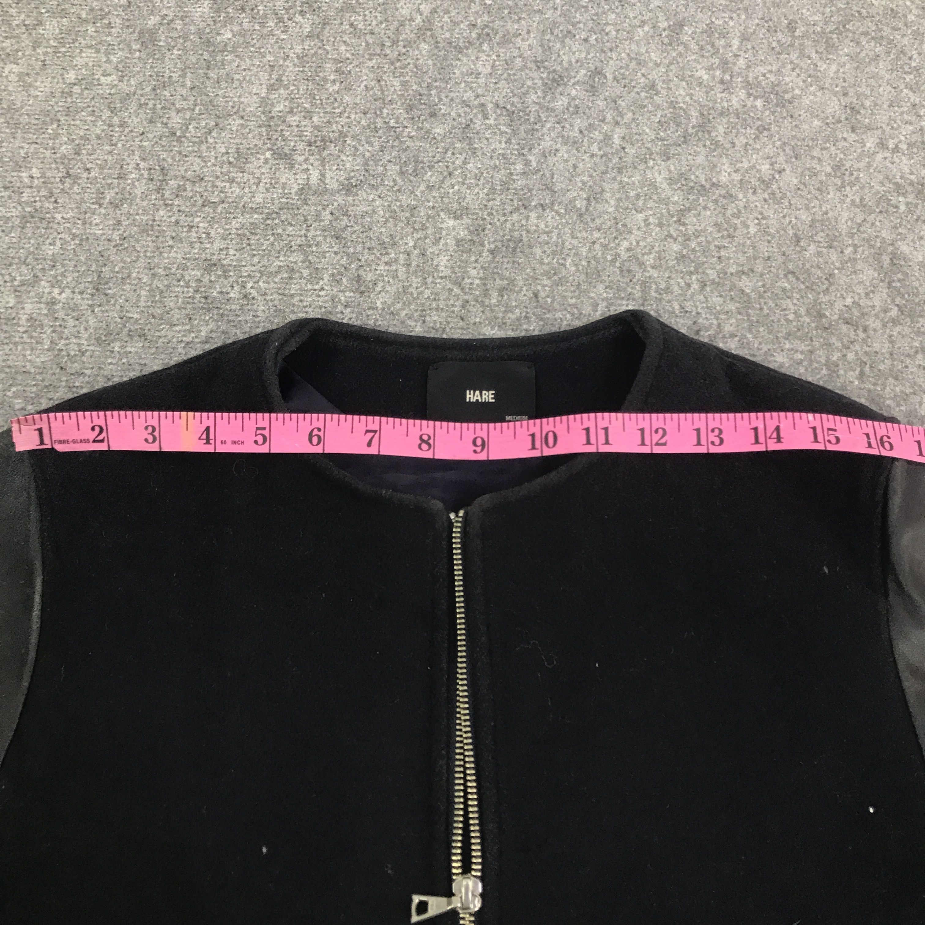 HARE Hare Sleeve Leather jacket K121B7 Size US M / EU 48-50 / 2 - 6 Thumbnail