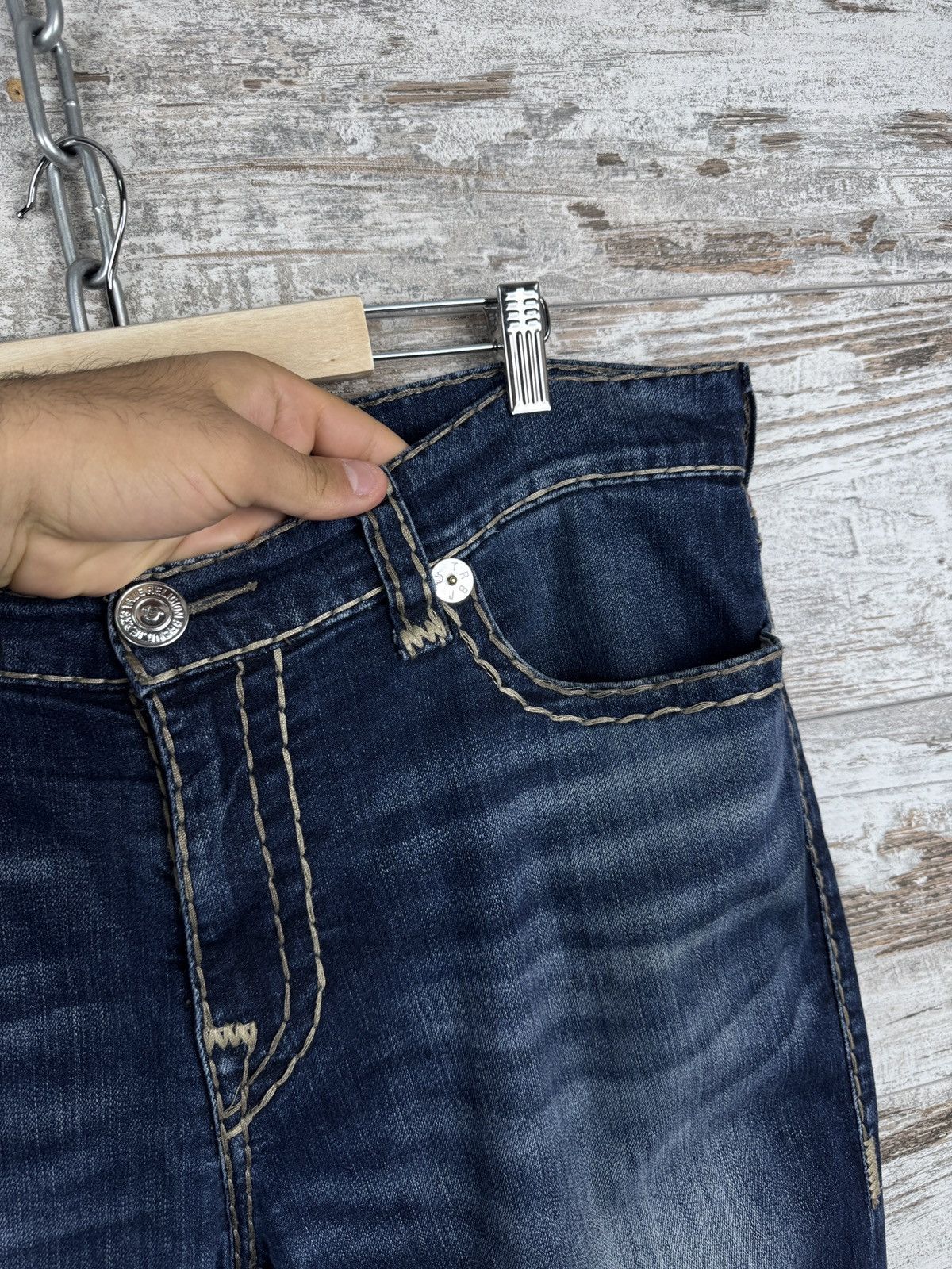 True Religion Mens Vintage True Religion Jeans denim opium japanese pants Size US 38 / EU 54 - 8 Thumbnail