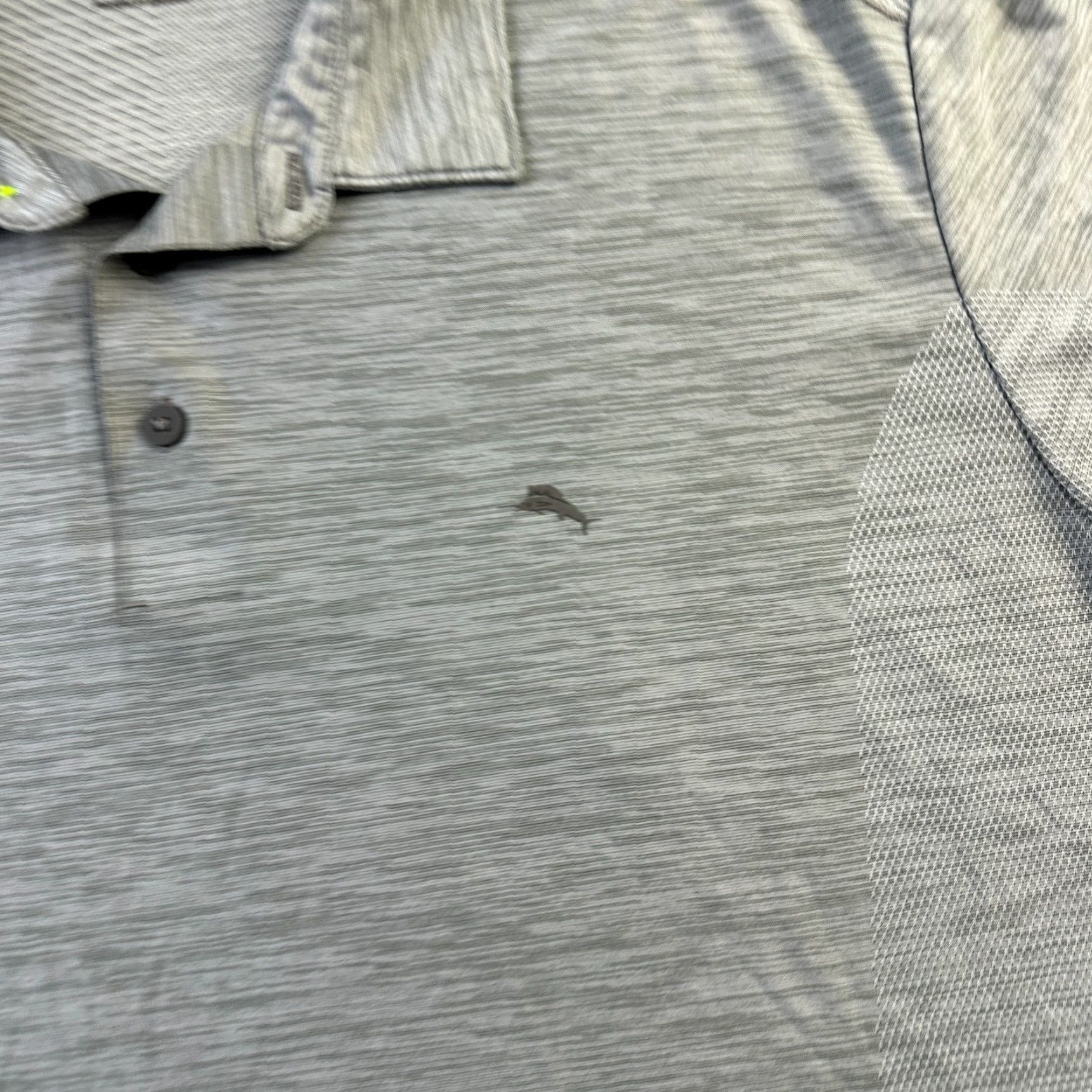 Tommy Bahama Tommy Bahama Polo Shirt Mens 3XL Gray Islandzone Performance Size US XXL / EU 58 / 5 - 4 Thumbnail