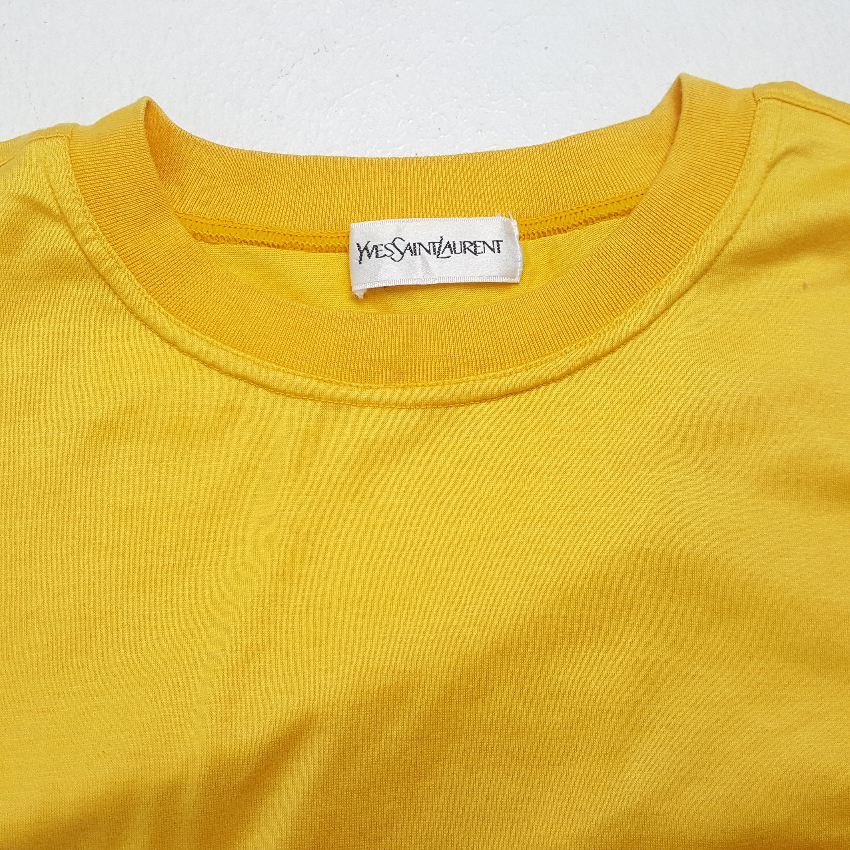 Vintage × Yves Saint Laurent Vintage YVES SAINT LAURENT Italian Brand T-Shirts Size US L / EU 52-54 / 3 - 7 Thumbnail