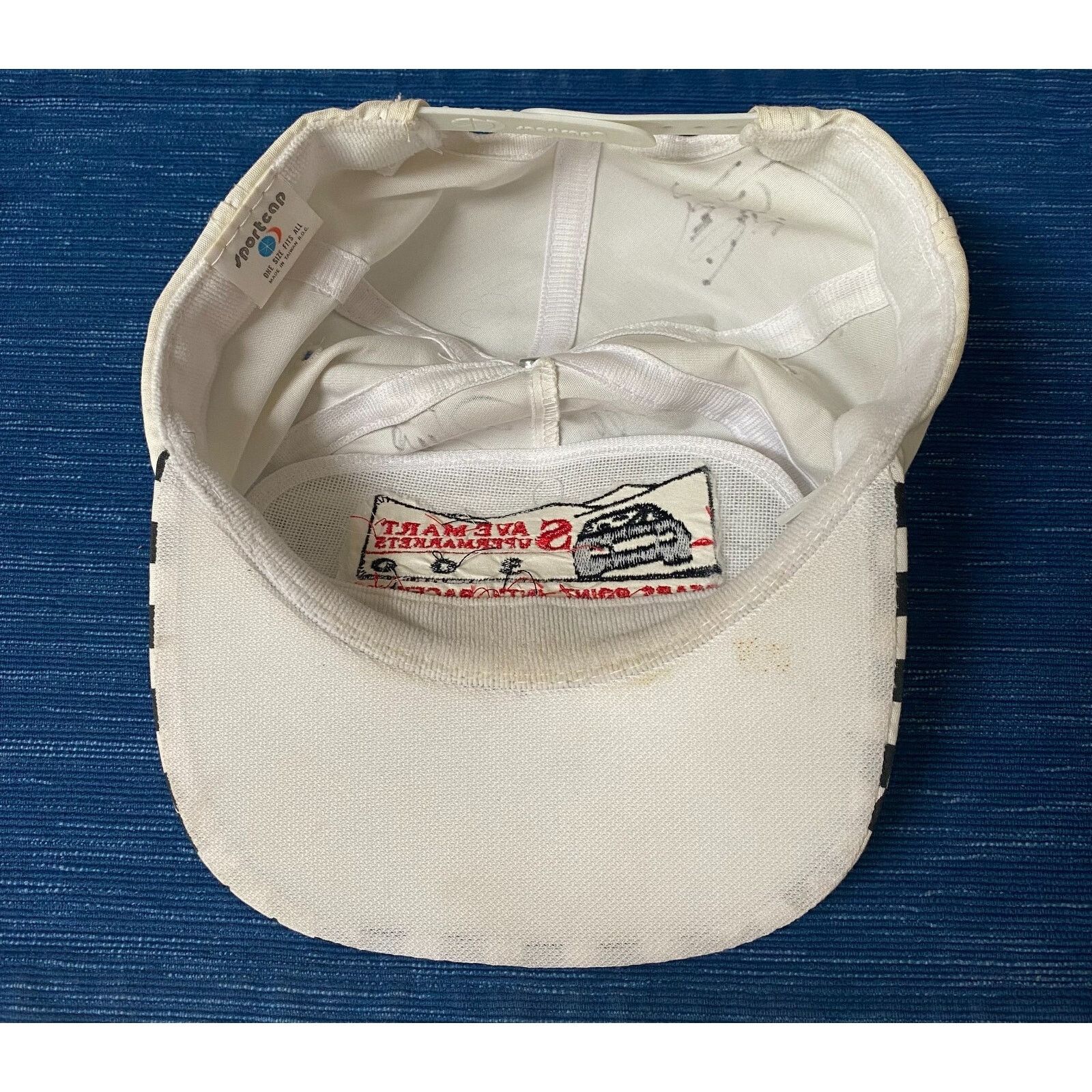 The Unbranded Brand Vtg SIGNED Rick Mears Rudd Bodine 1992 Save Mart 300 Raceway Size ONE SIZE - 4 Thumbnail