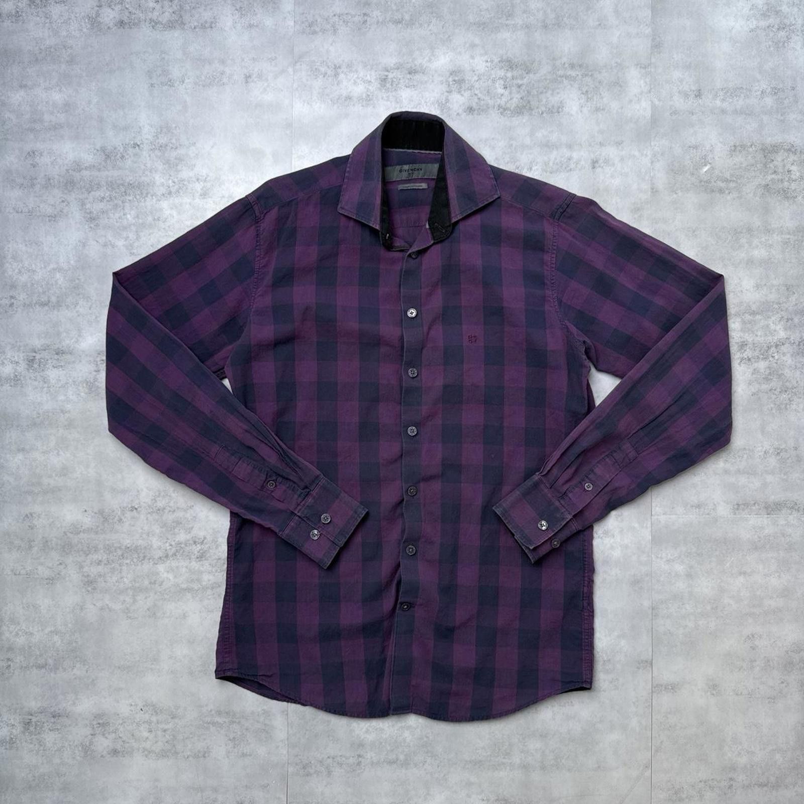 Givenchy Y2K Givenchy purple 00s button up shirt Size US S / EU 44-46 / 1 - 6 Thumbnail
