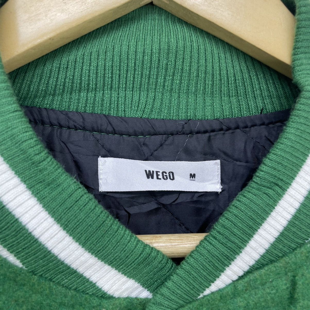 Japanese Brand Japanese Brand Wego Oregon Varsity Jacket Size US L / EU 52-54 / 3 - 5 Thumbnail