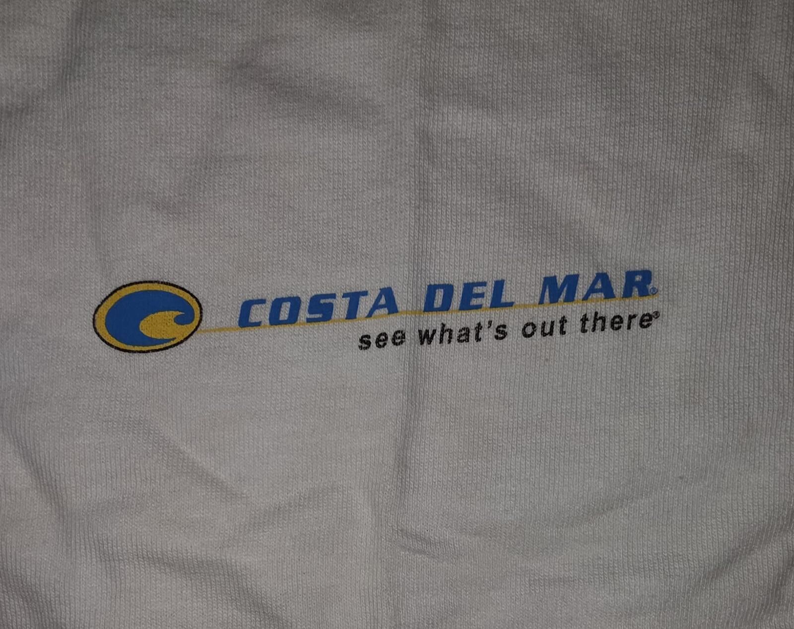 Gildan Gildan Costa Del Mar White T-Shirt Size ONE SIZE - 4 Thumbnail