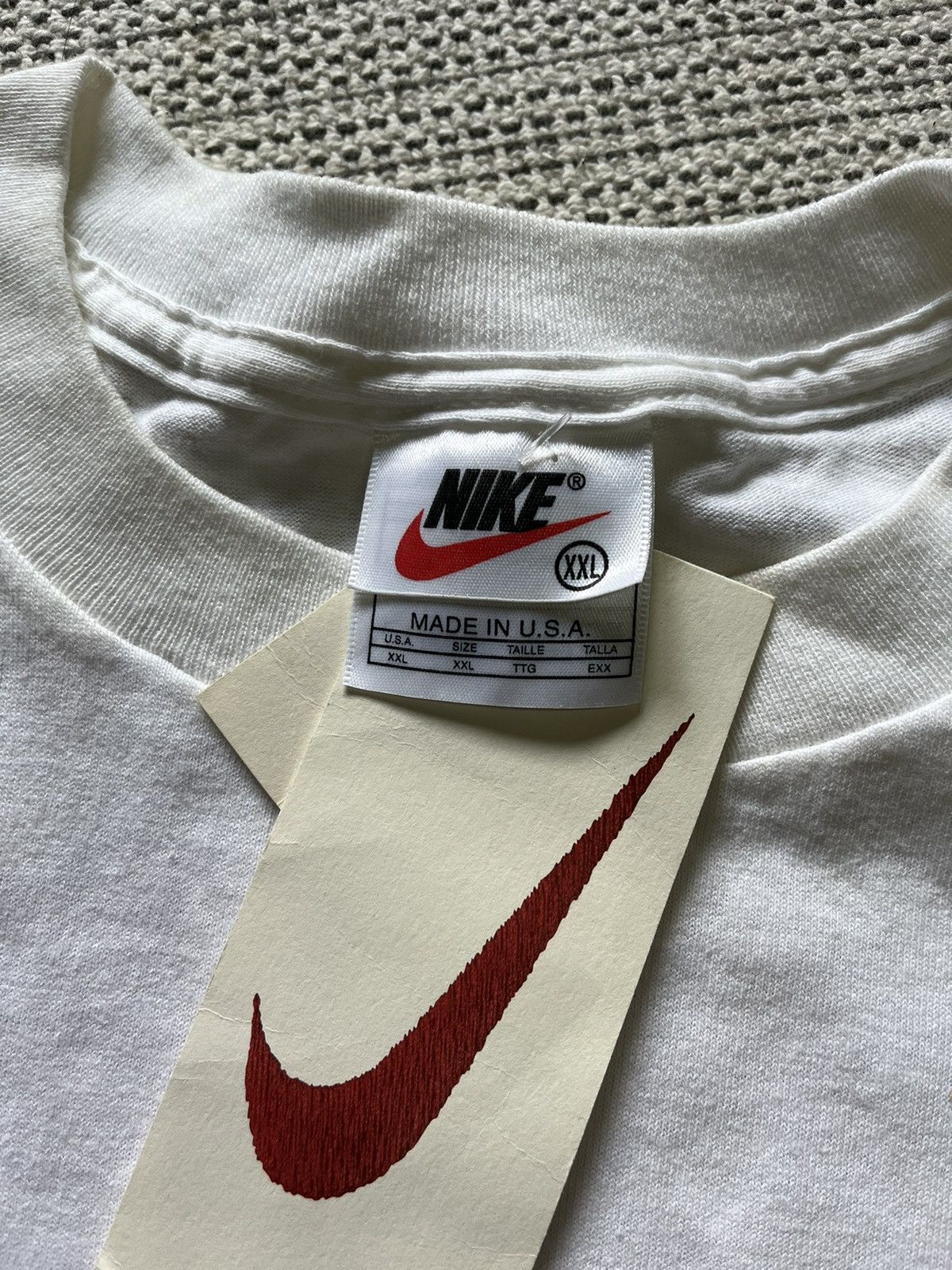 NBA × Nike × Vintage Vintage Deadstock Nike Rodman tshirt Size US XXL / EU 58 / 5 - 14 Thumbnail