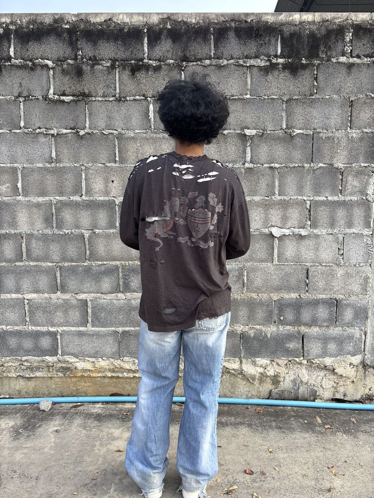Vintage Thrashed Distressed Madrigal 1996 Shirt Faded ERD Grunge 96 Size US XL / EU 56 / 4 - 5 Thumbnail