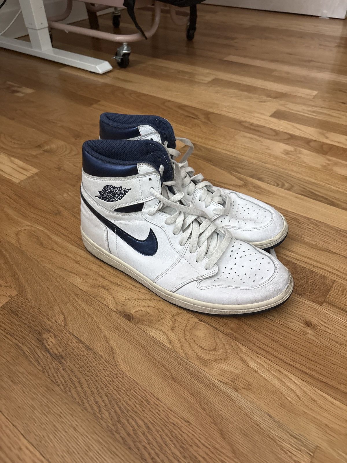 Jordan Brand Jordan 1 Metallic Blue - Used, No Box Size US 11 / EU 44 - 1 Thumbnail