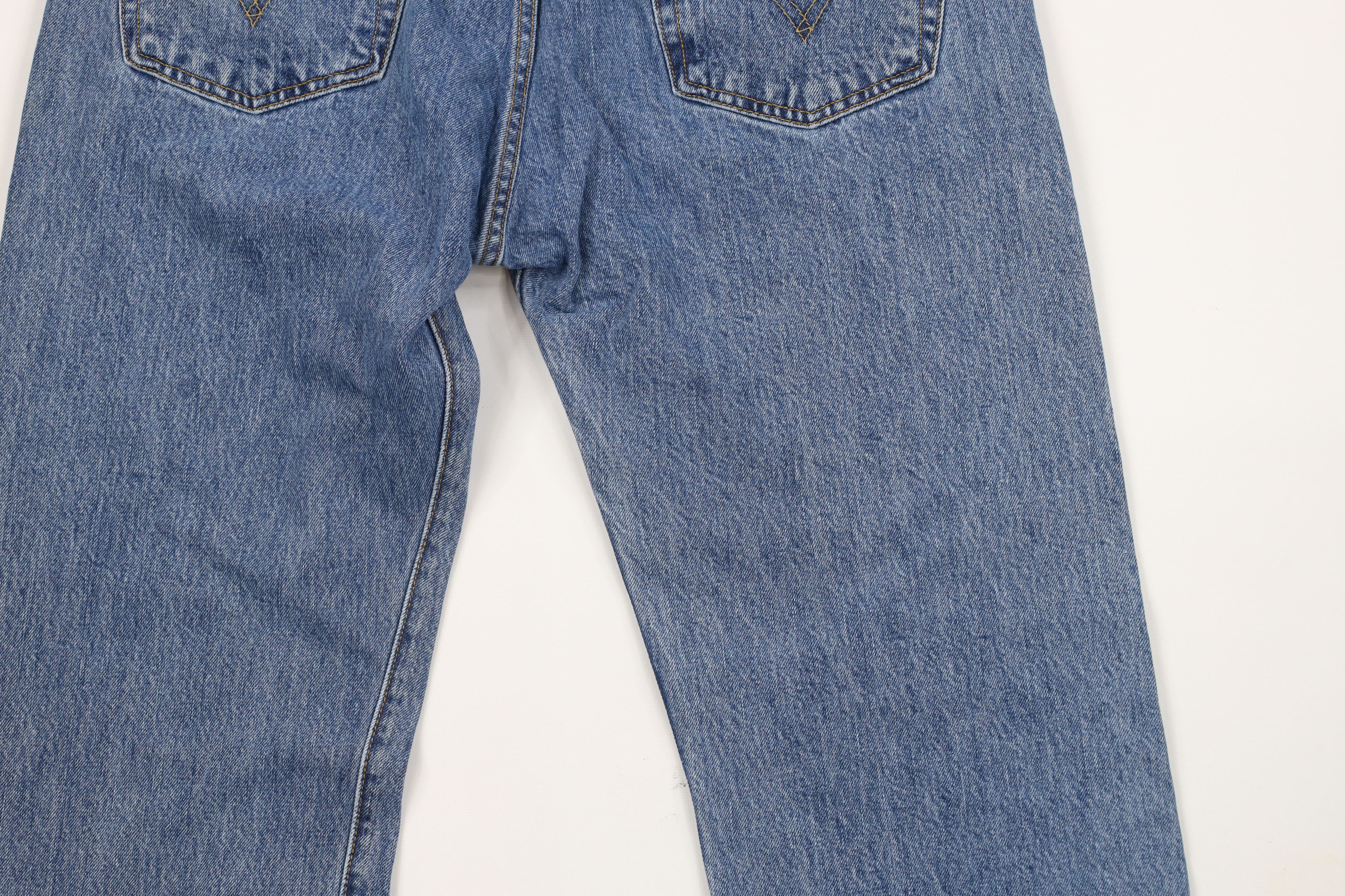 Levi's × Vintage Vintage Y2K Levis 501xx Original Fit Button Fly Jeans Blue Size US 36 / EU 52 - 10 Thumbnail