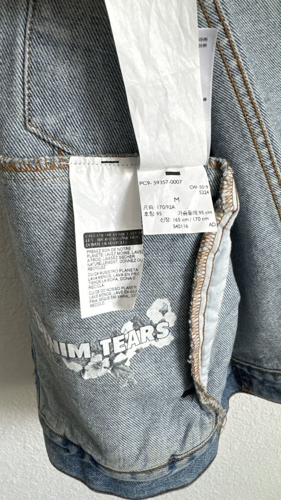 DENIM TEARS × Levi's Denim Tears 1st Edition Denim Jacket Size US M / EU 48-50 / 2 - 7 Thumbnail