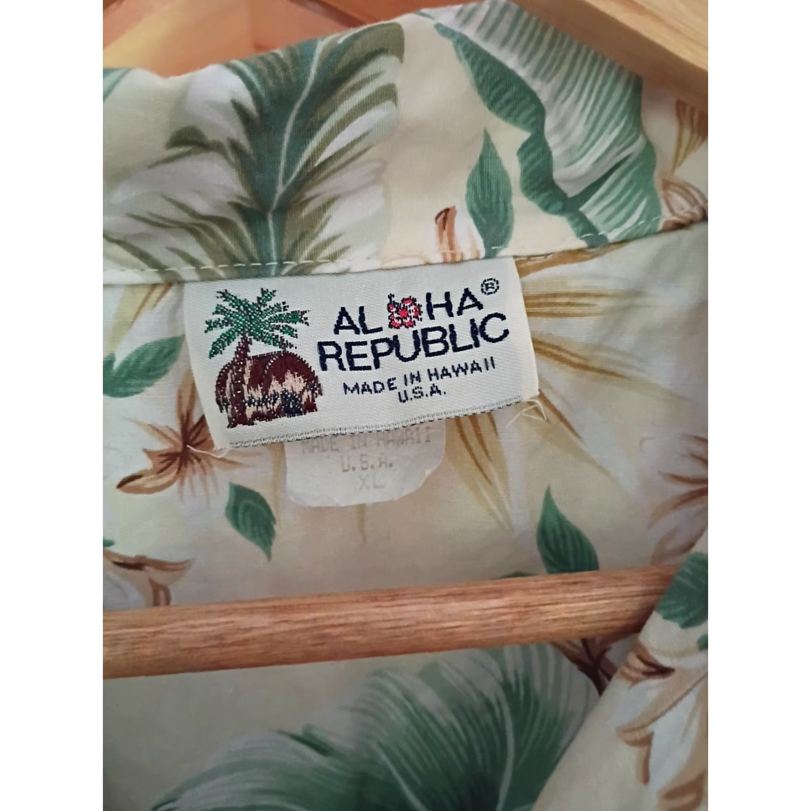 ALOHAS VINTAGE Aloha Republic Hawaiian Shirt Mens XL Short Sleeve Button Made in Hawaii Size US XL / EU 56 / 4 - 3 Thumbnail