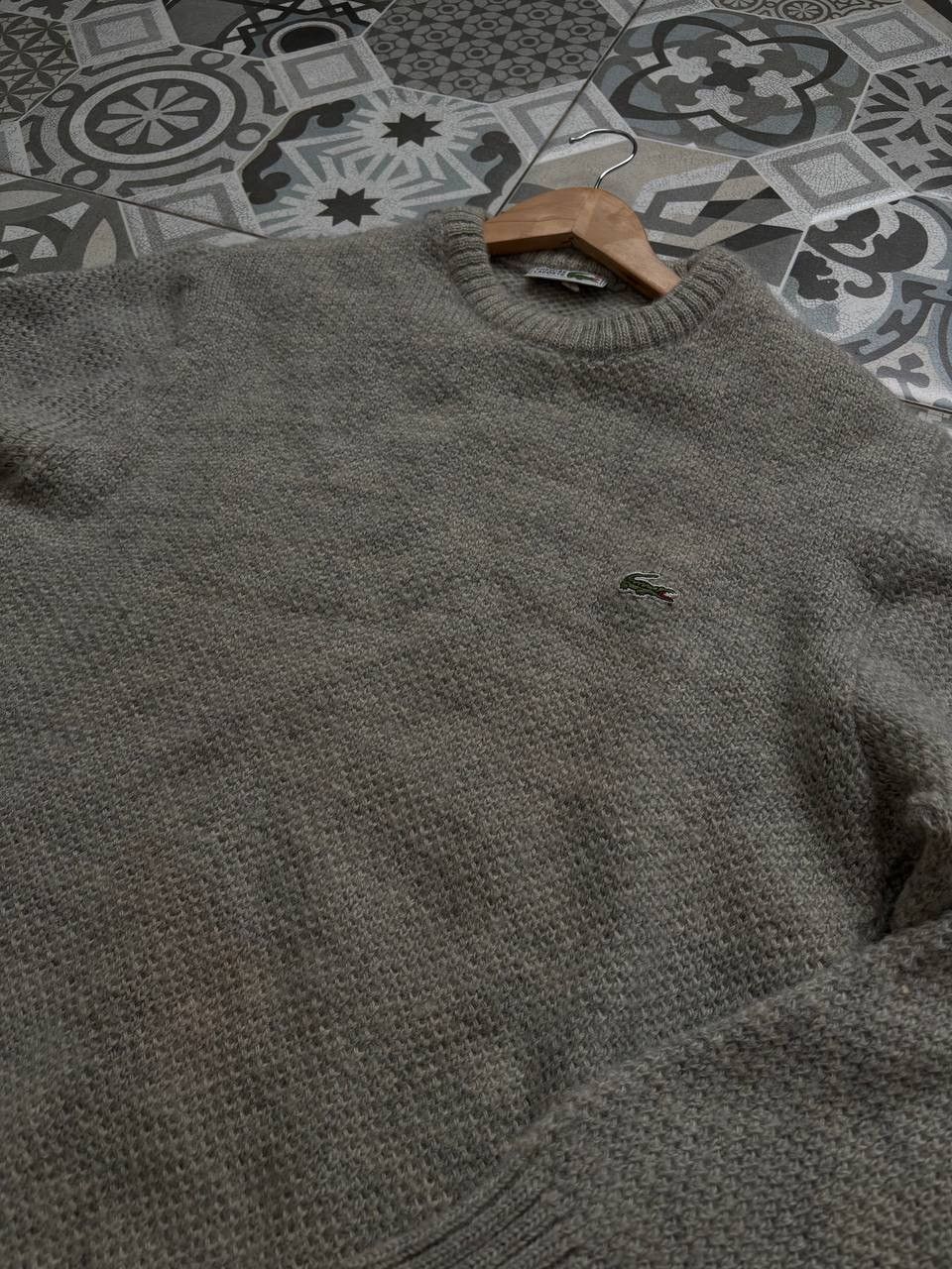 Lacoste Lacoste Chemise vintage knit sweater Size US L / EU 52-54 / 3 - 4 Thumbnail