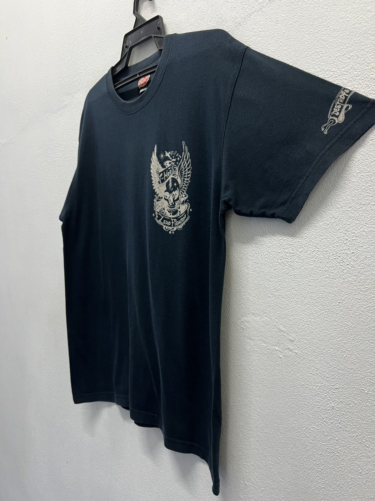 Band Tees × Vintage VINTAGE ZERO FIGHTER SHIRT Size US L / EU 52-54 / 3 - 5 Thumbnail