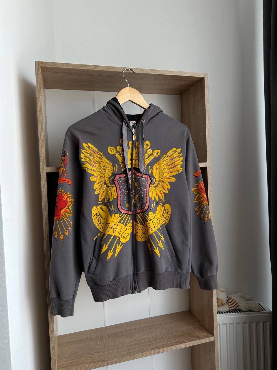 Christian Audigier × Ed Hardy × Vintage Vintage Ed Hardy Christian Audigier Hoodie Size US S / EU 44-46 / 1 - 6 Thumbnail