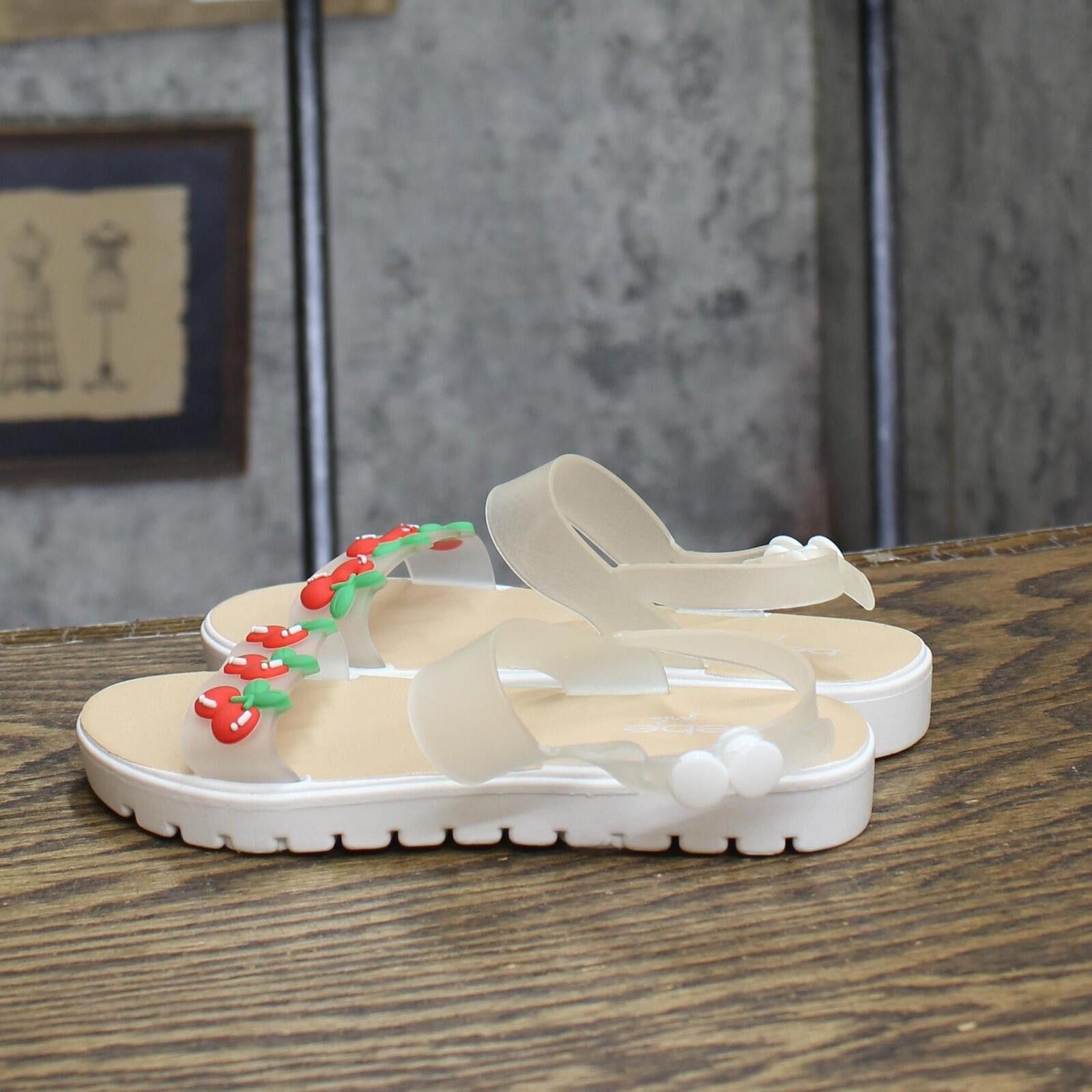 United Colors Of Benetton Bebe Cute And Comfortable Summer Sandals White 11t / 12t Size US 5 / EU 37 - 2 Thumbnail