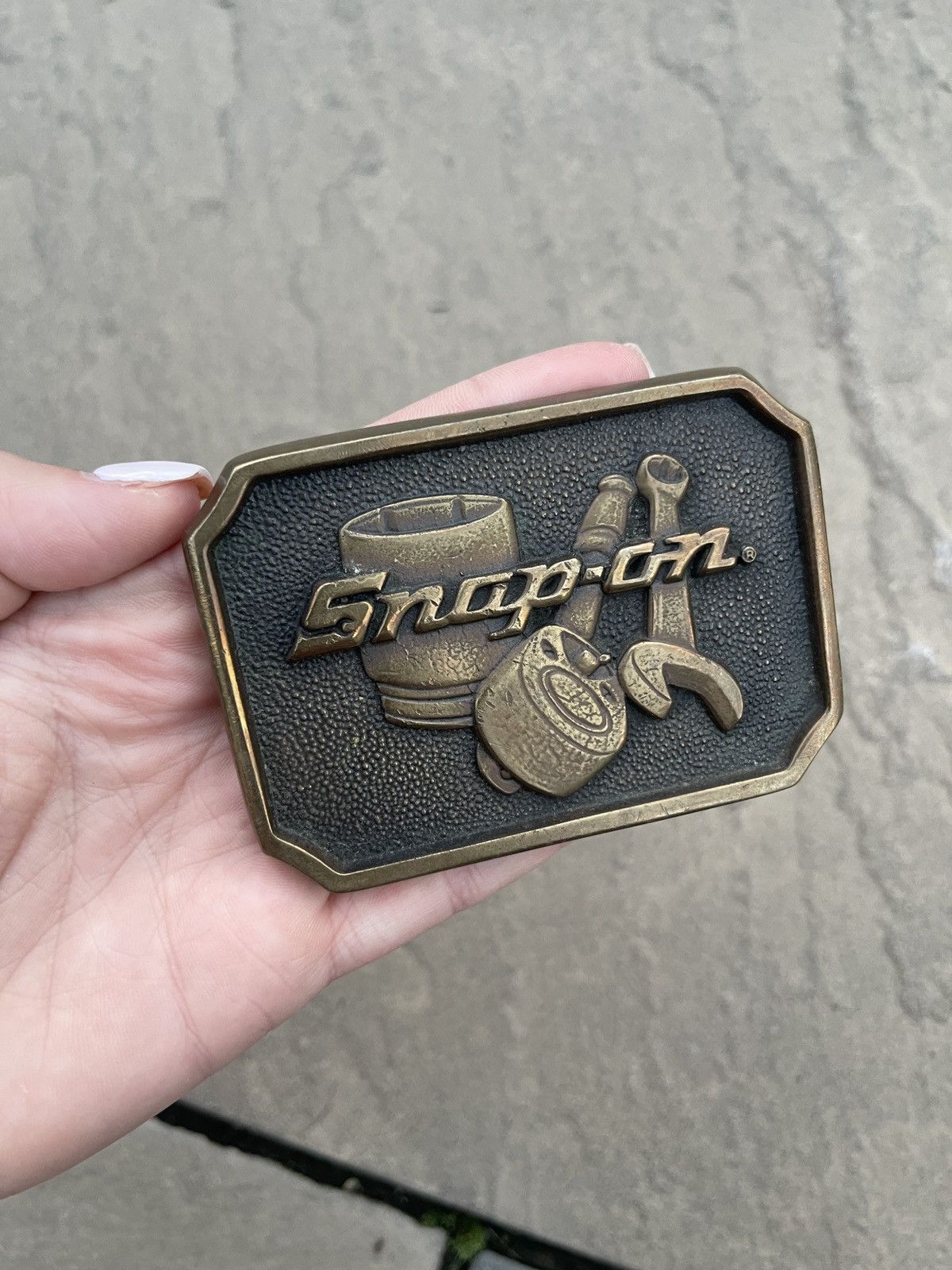 Vintage Vintage Snap On Belt Buckle | Grailed