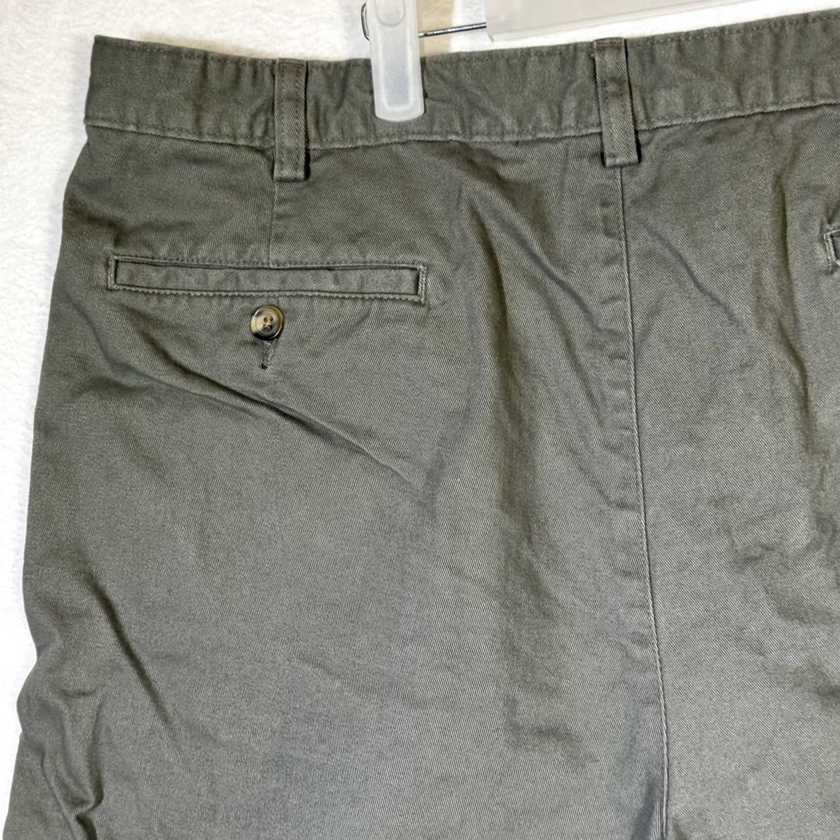 Vintage Saddlebred Shorts Men’s Size 40 Green Cotton Pleated Casual Excellent Size US 40 / EU 56 - 5 Thumbnail