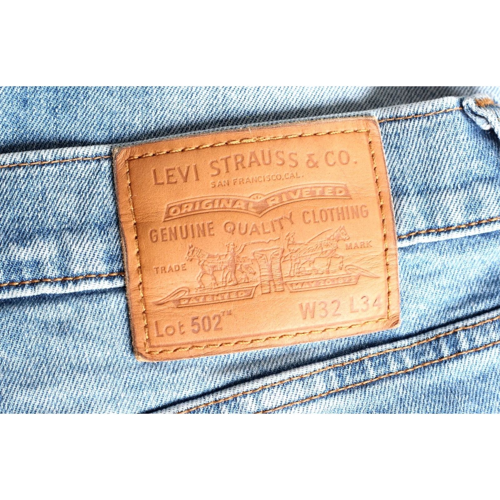 Levi's LEVI’S 502 PREMIUM Jeans Men Size W32 L34 Tapered Stretch DZ6929 Size US 32 / EU 48 - 2 Thumbnail