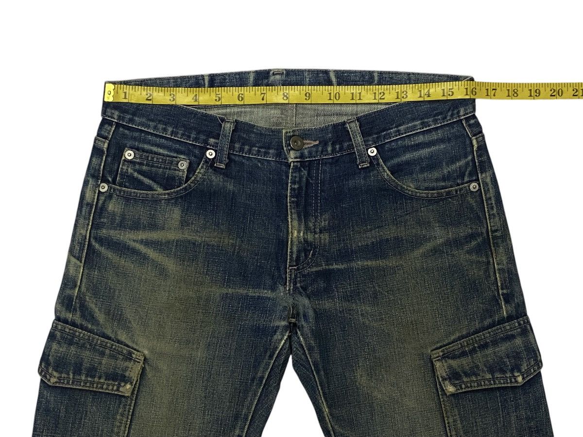 Japanese Brand × Neighborhood Neighborhood 2001 Selvedge Distressed Denim Cargo Shorts Size US 31 - 19 Thumbnail