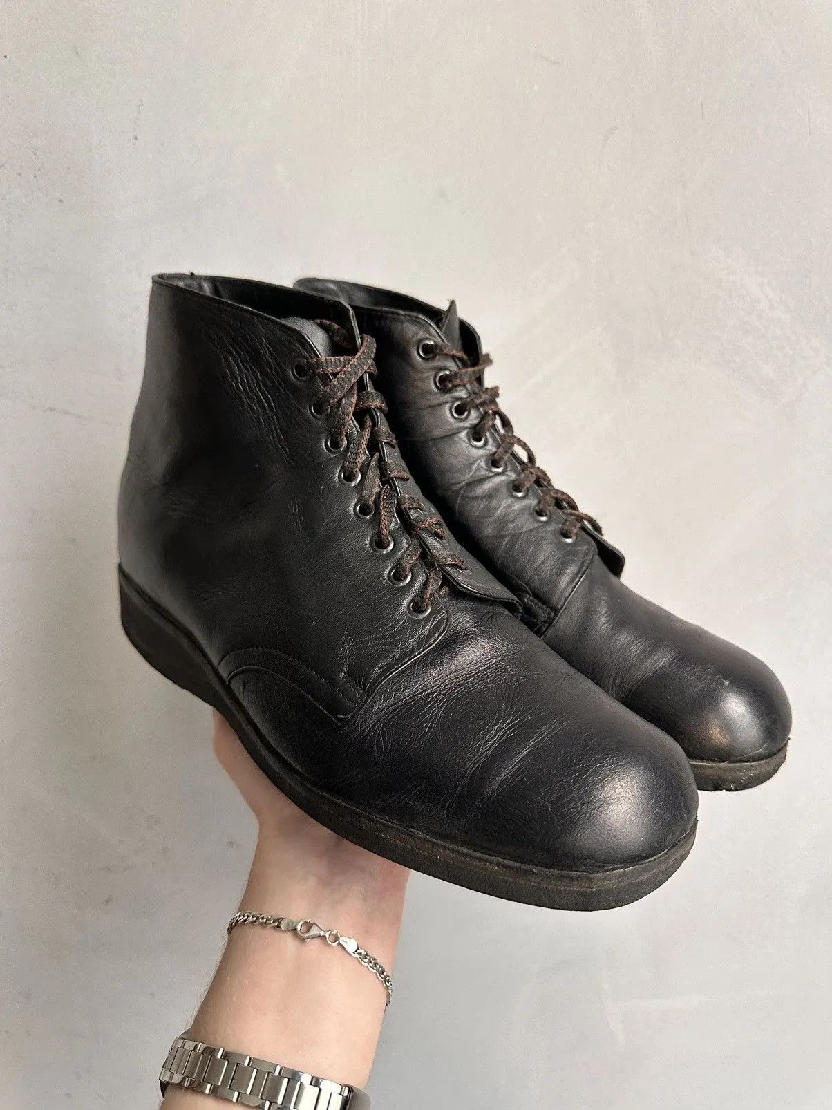 Dolce & Gabbana Leather Boots Vintage Visvim Style AS 98 Guidi Tornado Mart Size US 8 / EU 41 - 1 Thumbnail