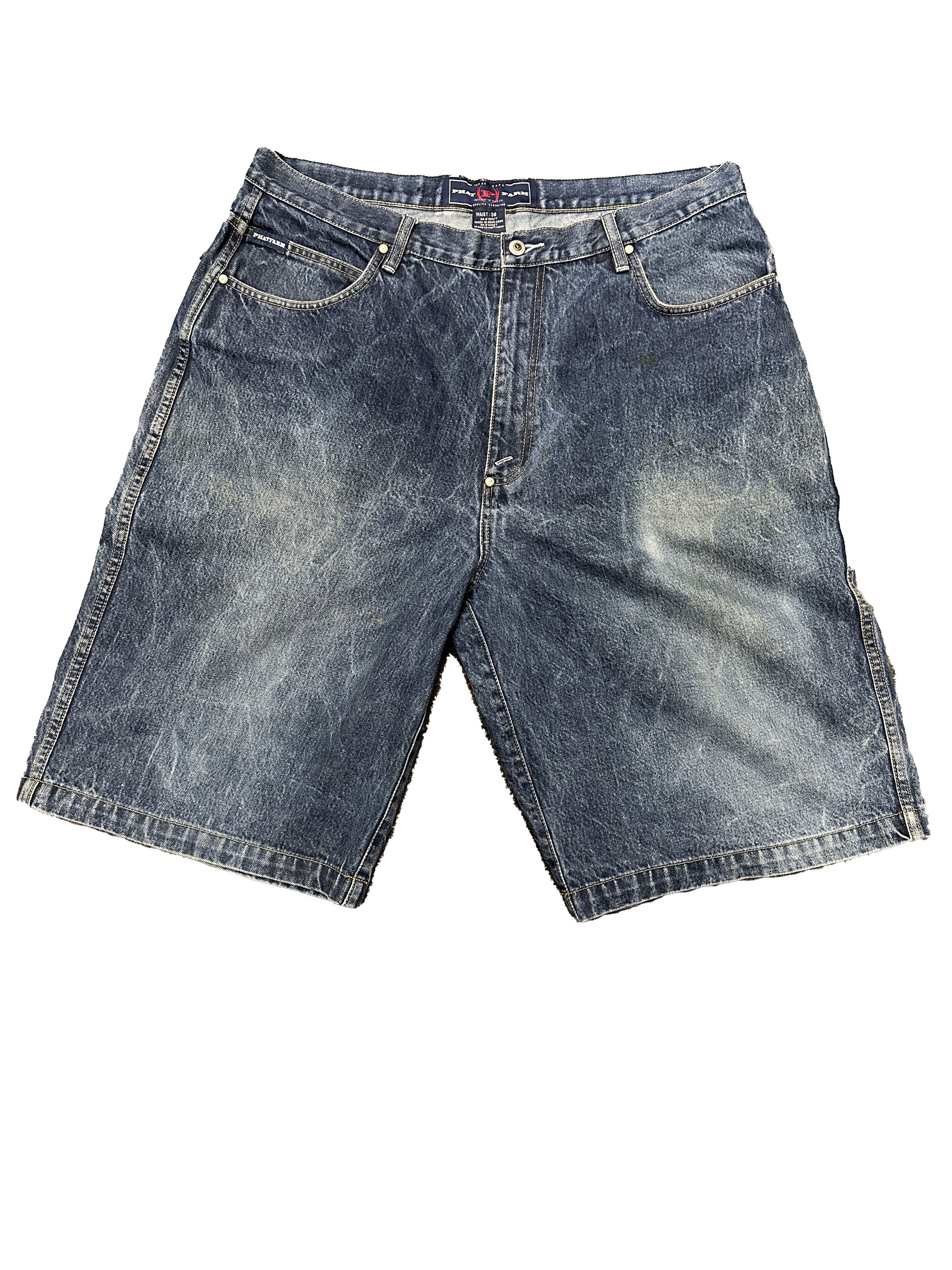 Phat Farm Vintage Y2K Phat Farm Crazy Baggy Jorts | Grailed