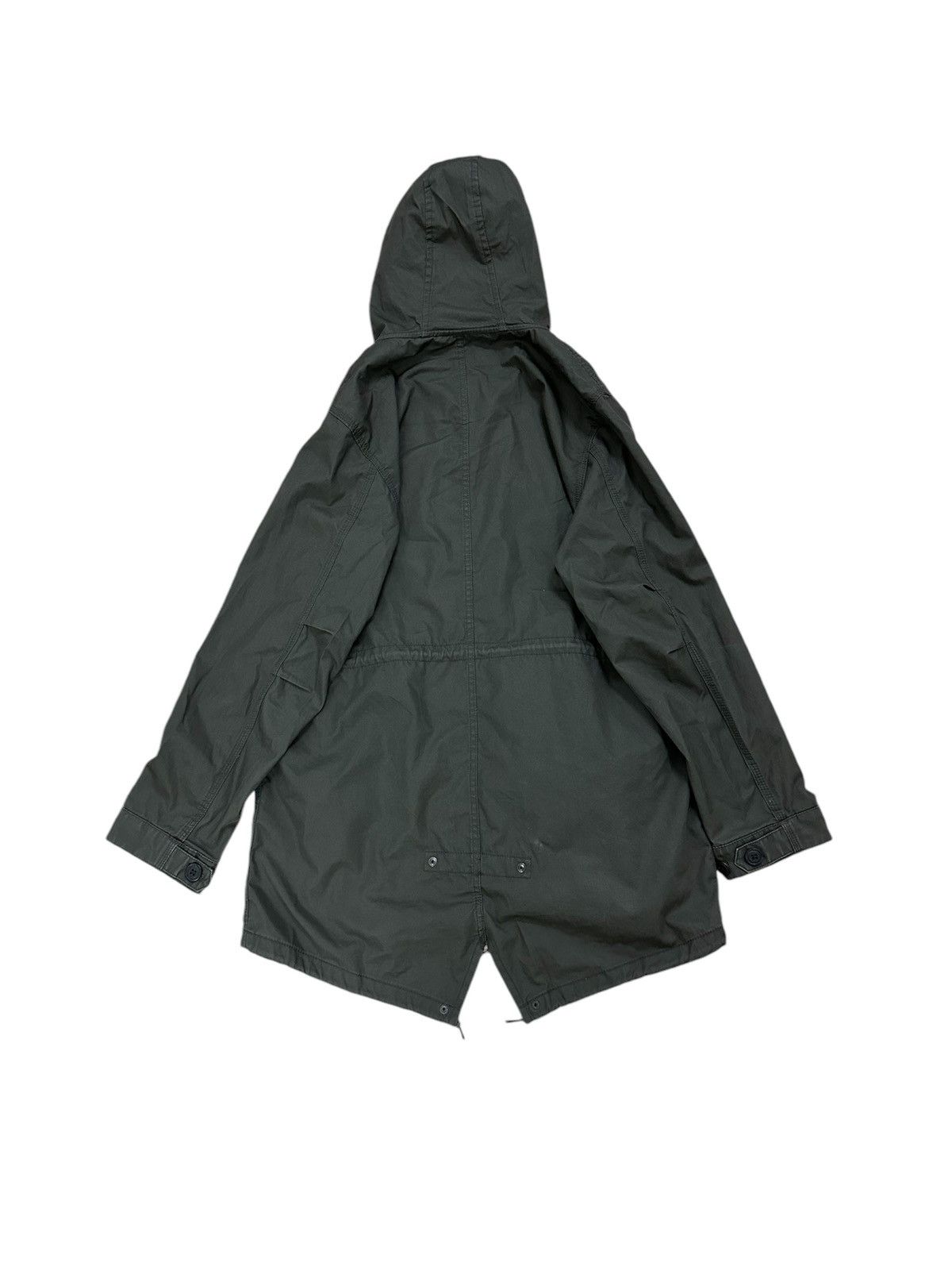 Japanese Brand × Seditionaries Back Number Military Half Coat Parka For Winter Size US L / EU 52-54 / 3 - 2 Thumbnail