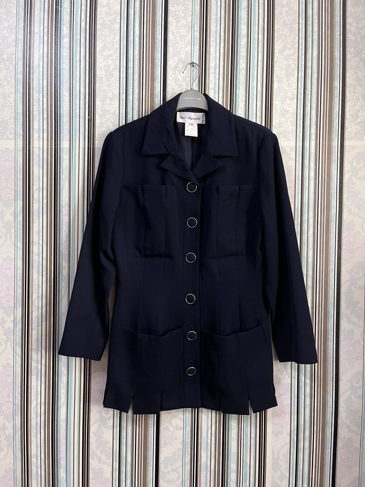 Karl Lagerfeld Fall winter 80s chanel ideastyle #F5 Size S / US 4 / IT 40 - 2 Thumbnail