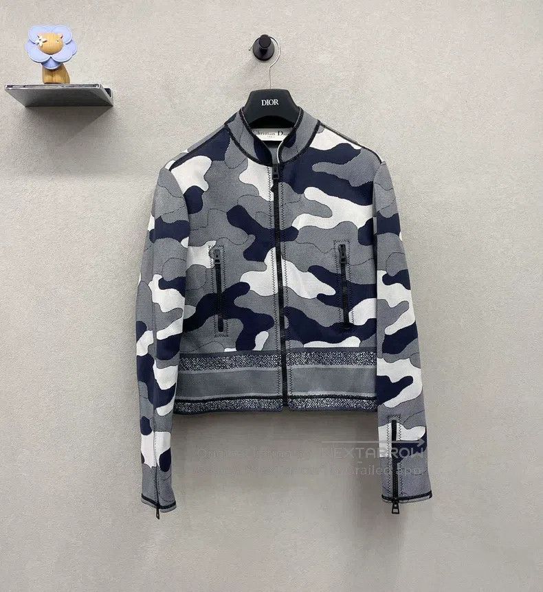 Dior Dior Stitched camouflage jacket Size XS / US 0-2 / IT 36-38 - 2 Thumbnail