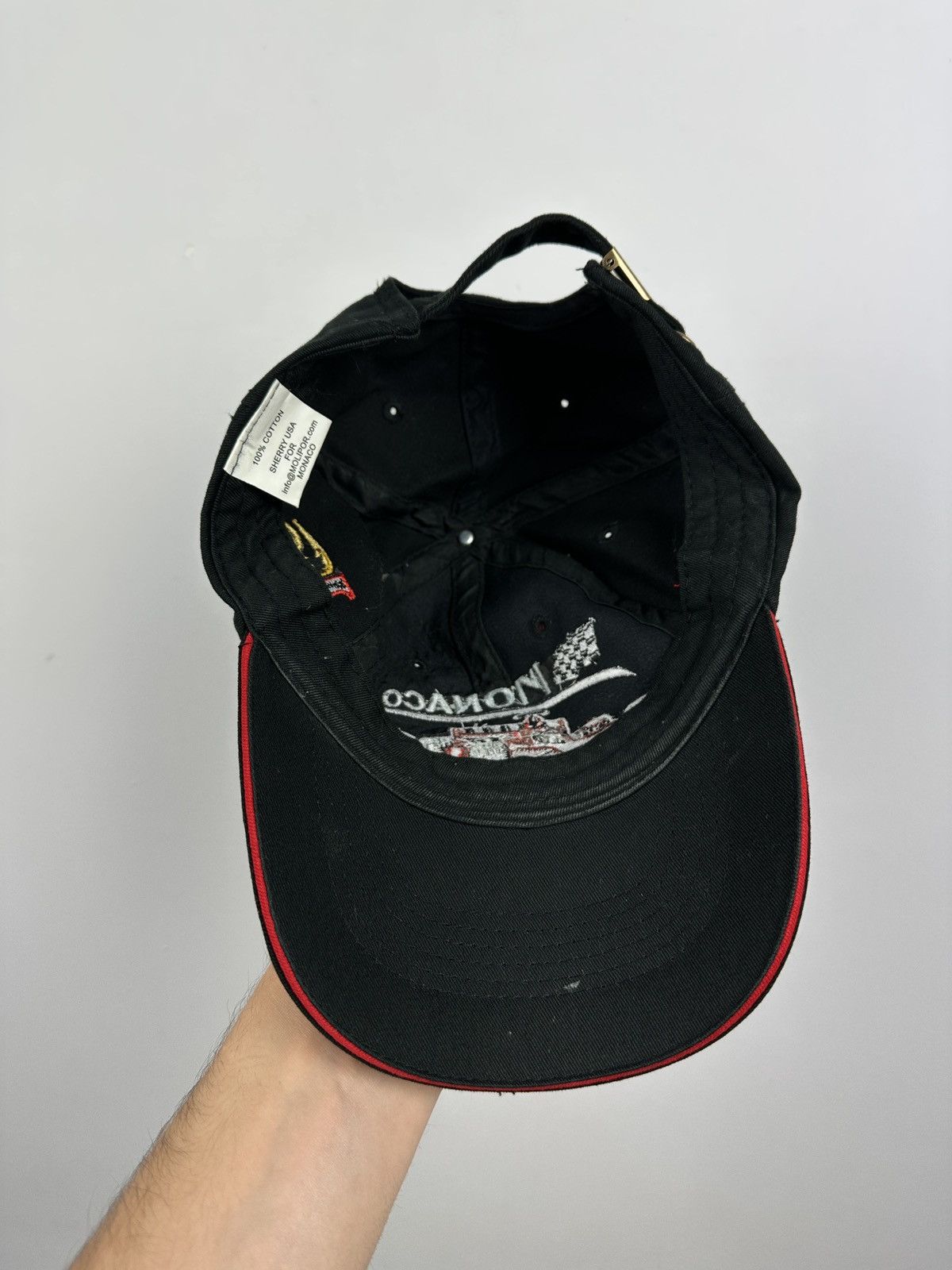 Formula 1 × Vintage 🏎️Vintage Grand Prix Monaco Racing Cap F1 NASKAR Size ONE SIZE - 9 Thumbnail