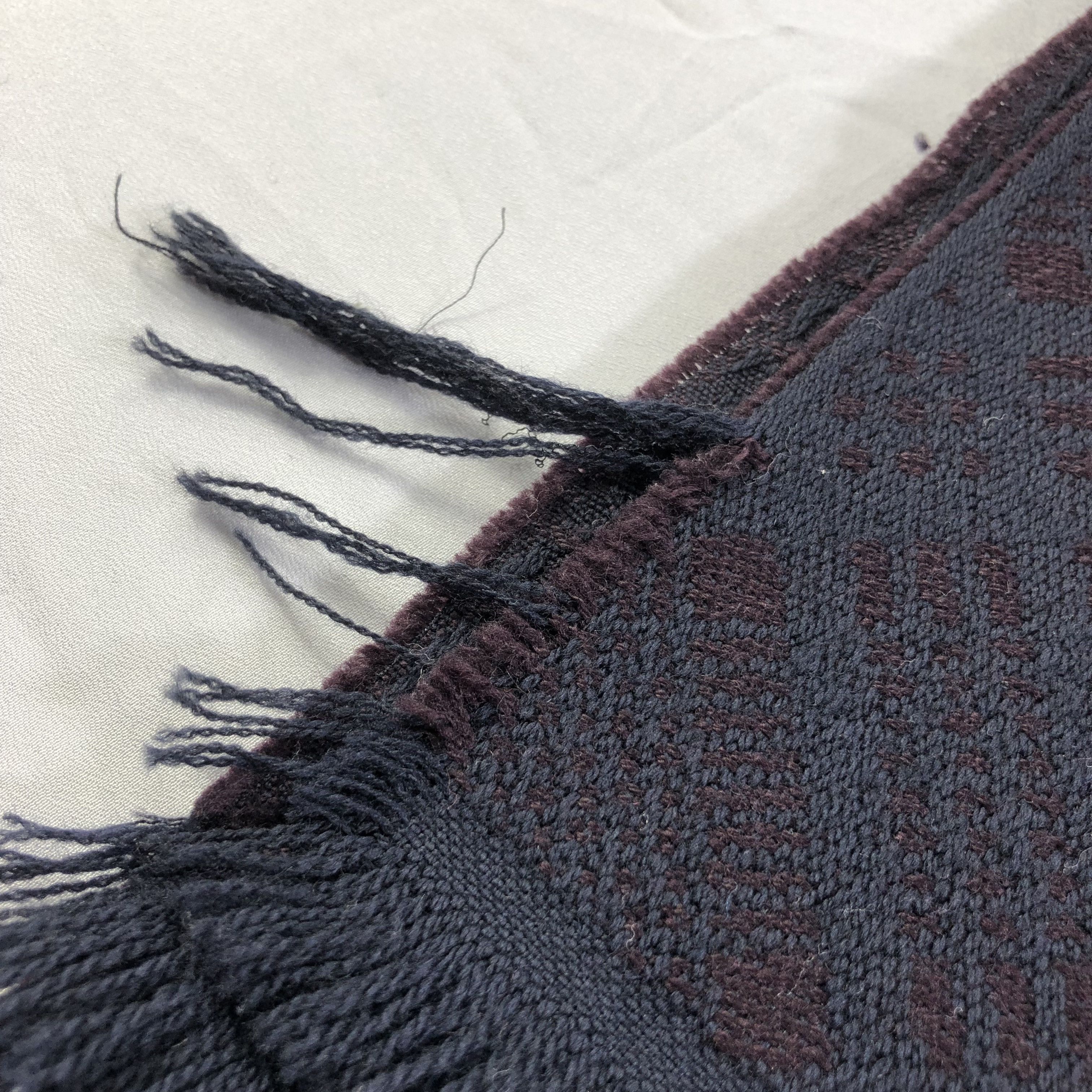 Ermenegildo Zegna Ermenegildo Zegna Wool Scarf Muffler V1382 Size ONE SIZE - 9 Thumbnail