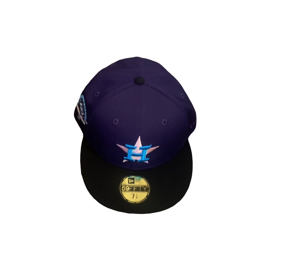 image of 7 5/8 Hat Club Astros Quiet Storm Collection in Purple, Men's