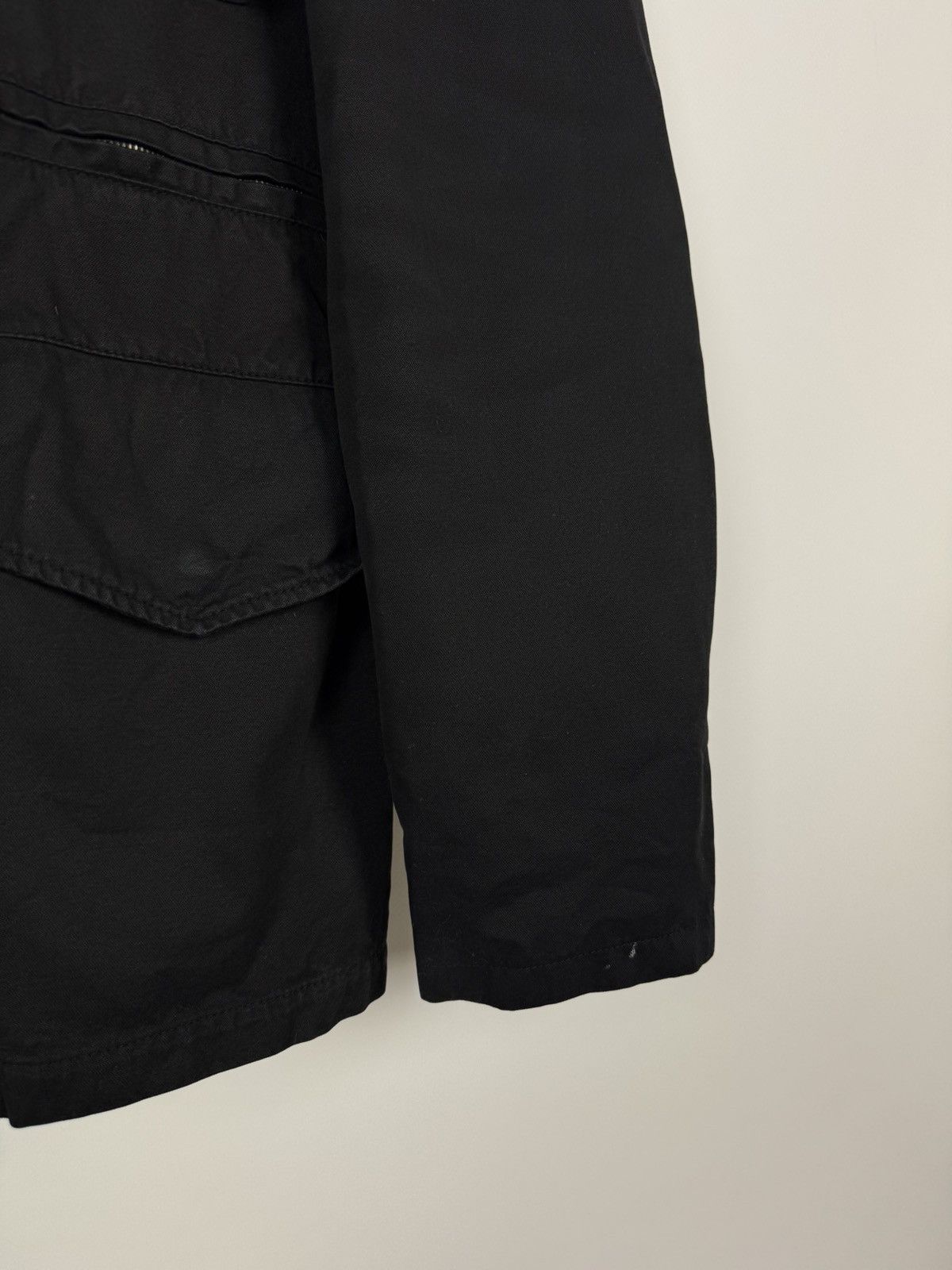 Joseph Joseph Washed Cotton Military Style Black Jacket Size US M / EU 48-50 / 2 - 11 Thumbnail