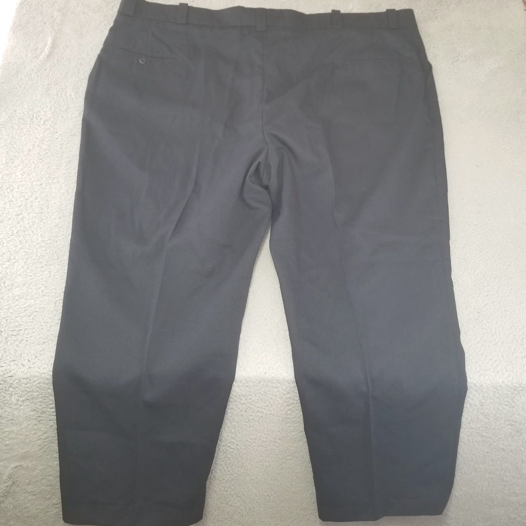 Vintage Horace Small Horace Pants Mens 52x28 Navy Work Pants Flat Front Slacks Blue Police EMT Firefighter Uniform Slacks MPN TA2286 Size US 36 / EU 52 - 6 Thumbnail