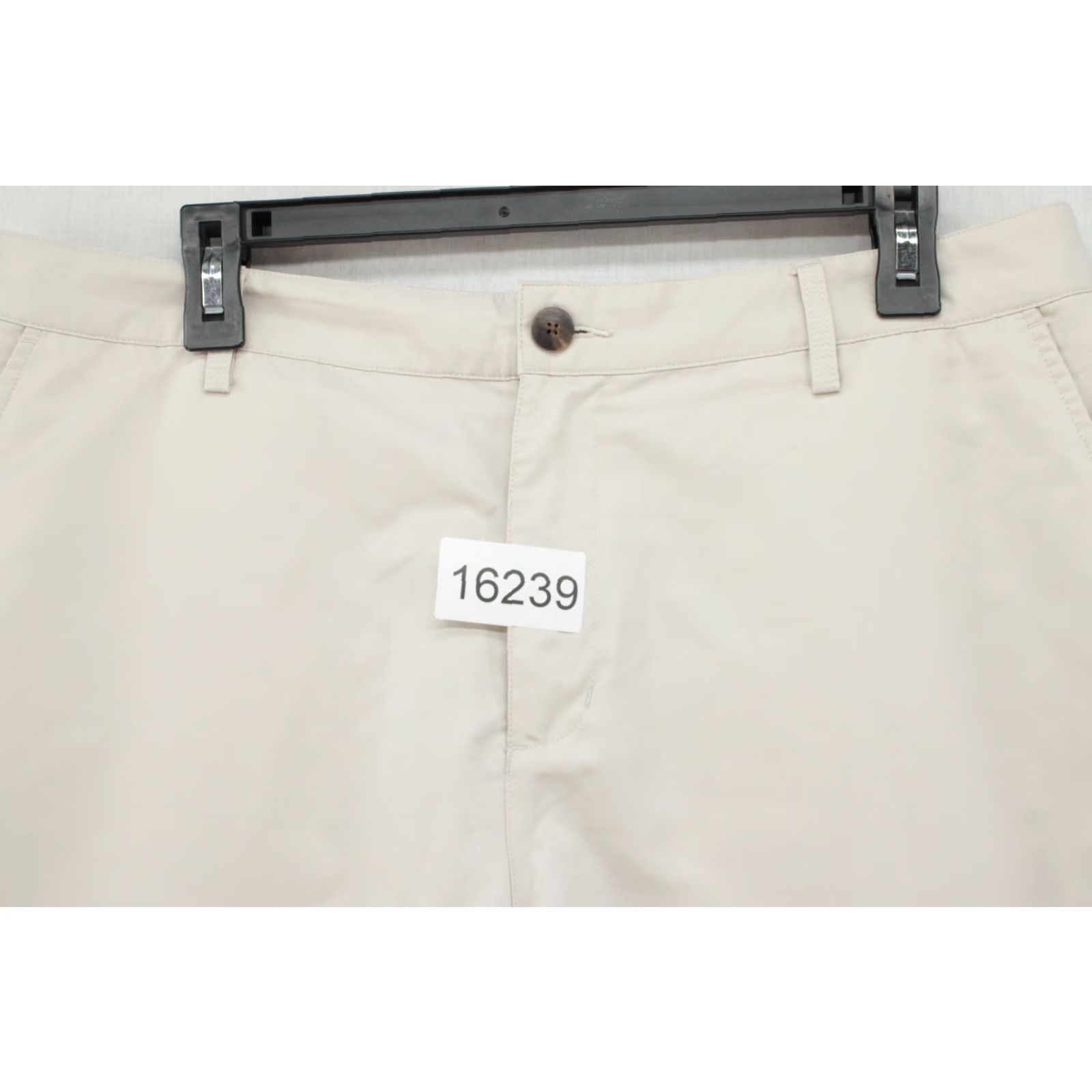 Adidas Adidas Ultimate Stretch Golf Shorts Men Size 34 Beige 11" Inseam Chino Comfortable Pockets Stretch Pocket Logo Regular Summer 11" Inseam Mens Size US 34 / EU 50 - 6 Thumbnail
