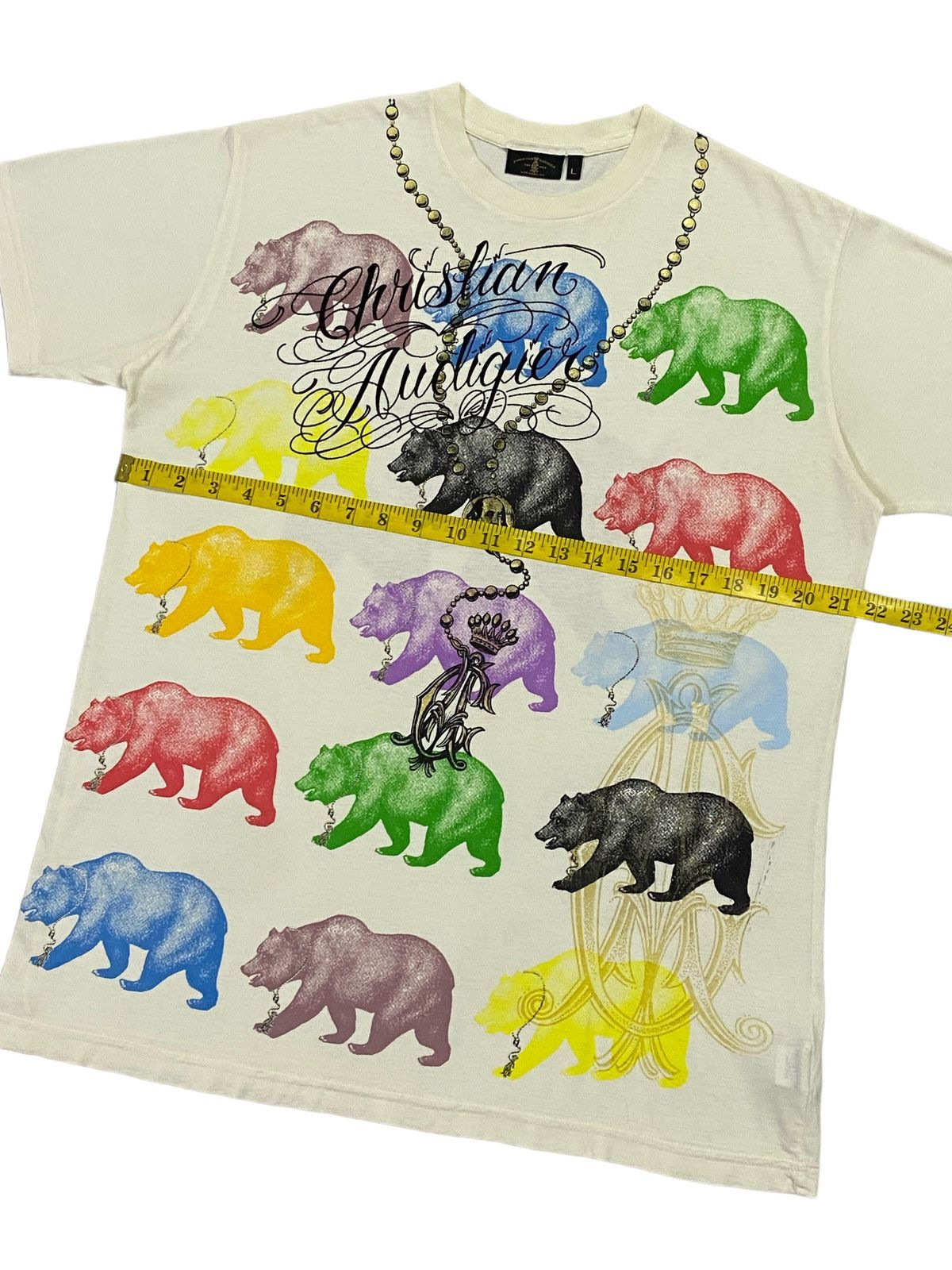 Christian Audigier Christian Audigier Bear Shirt Size US L / EU 52-54 / 3 - 4 Thumbnail