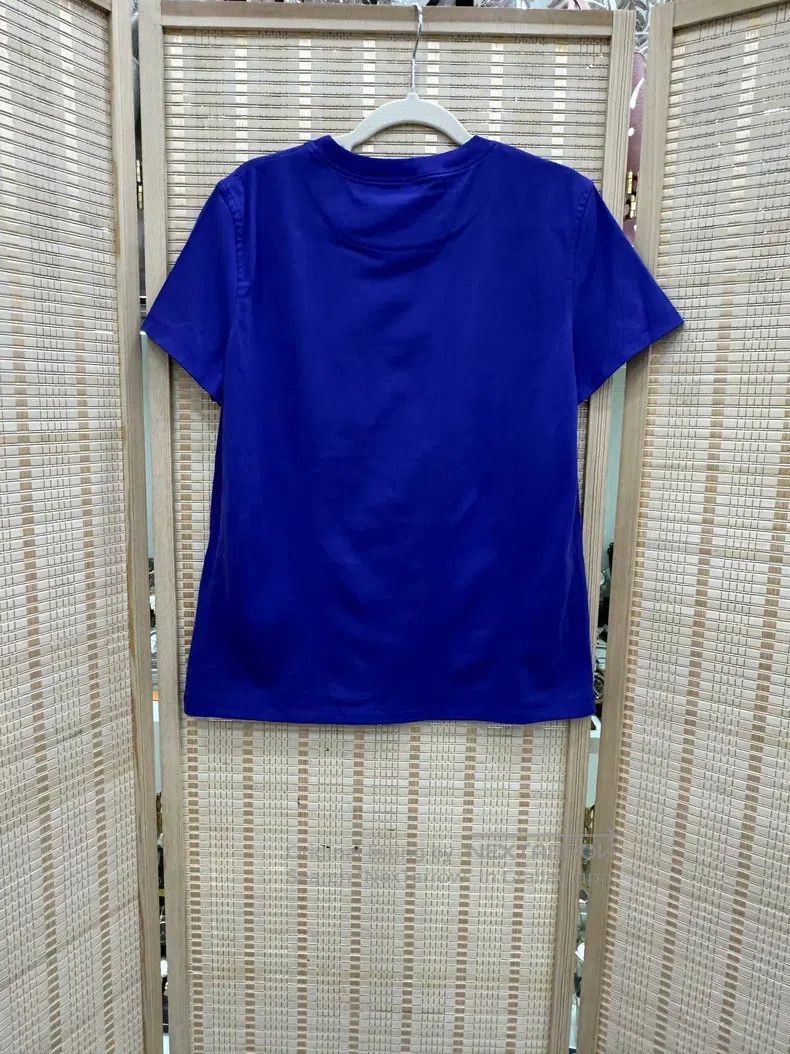 Hermes Hermes Purple Pocket Embroidery T-Shirt Size XS / US 0-2 / IT 36-38 - 2 Thumbnail