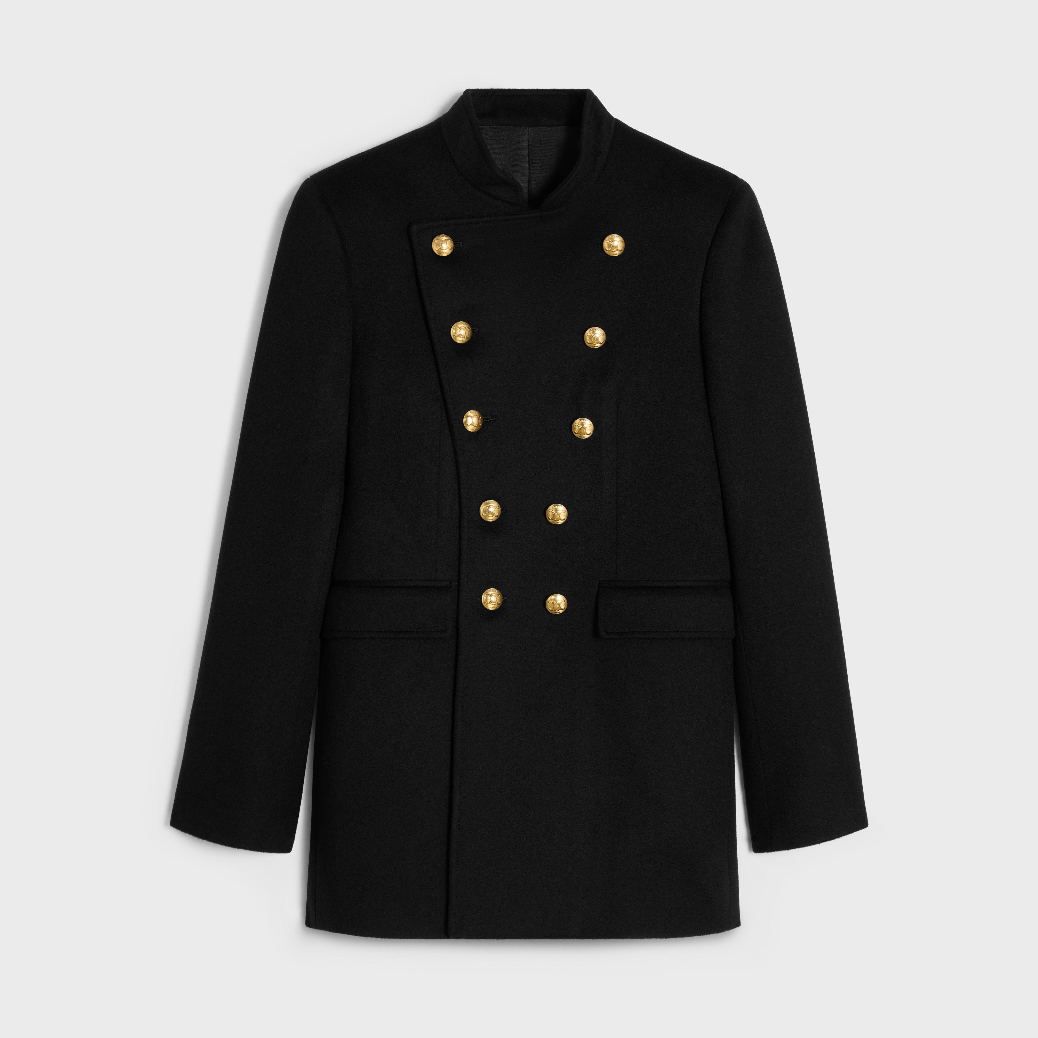 Celine military coat in wool cloth Size US XXL / EU 58 / 5 - 1 Thumbnail