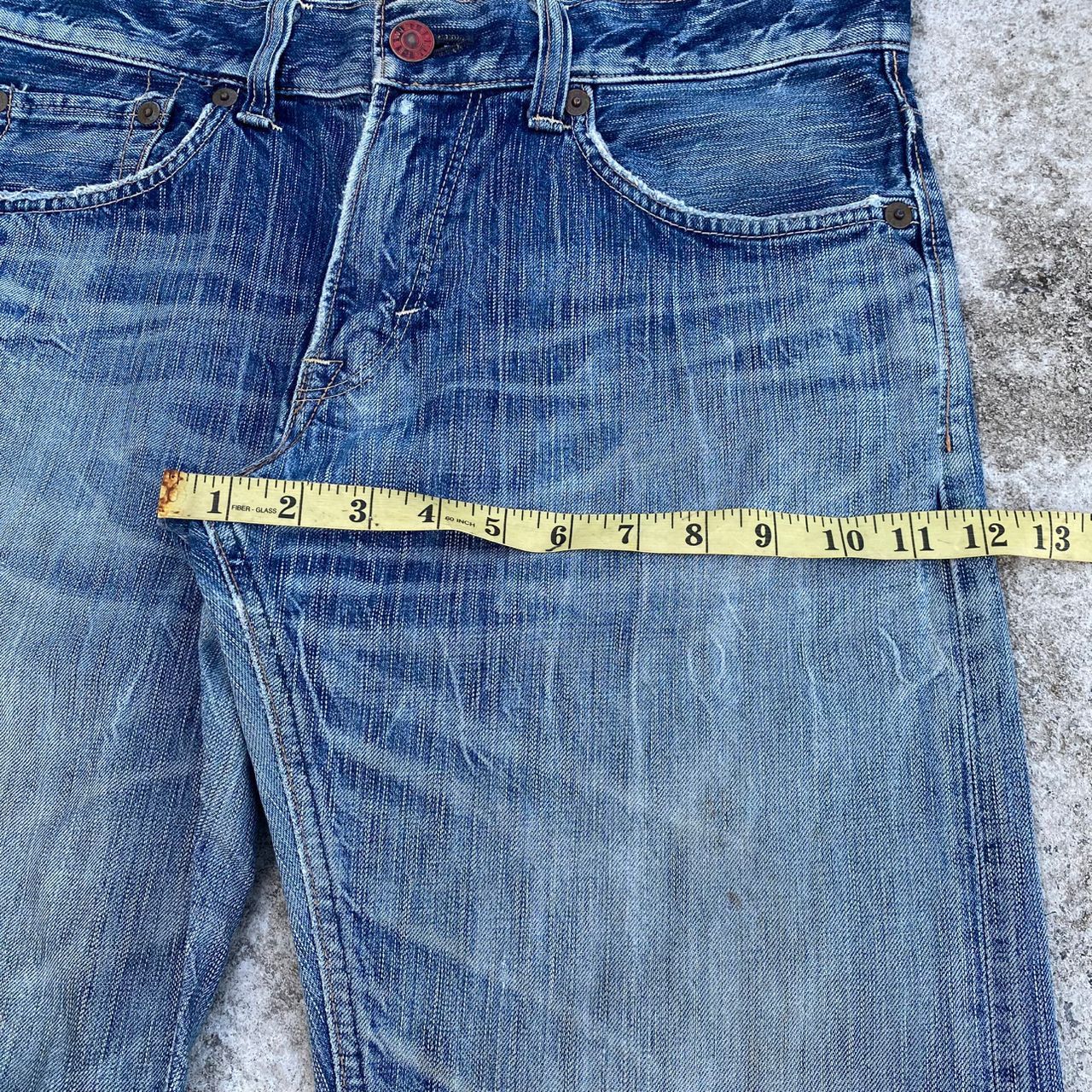 Edwin Vintage Edwin 503 Distressed Denim Kurt Cobain Style Size US 34 / EU 50 - 4 Thumbnail