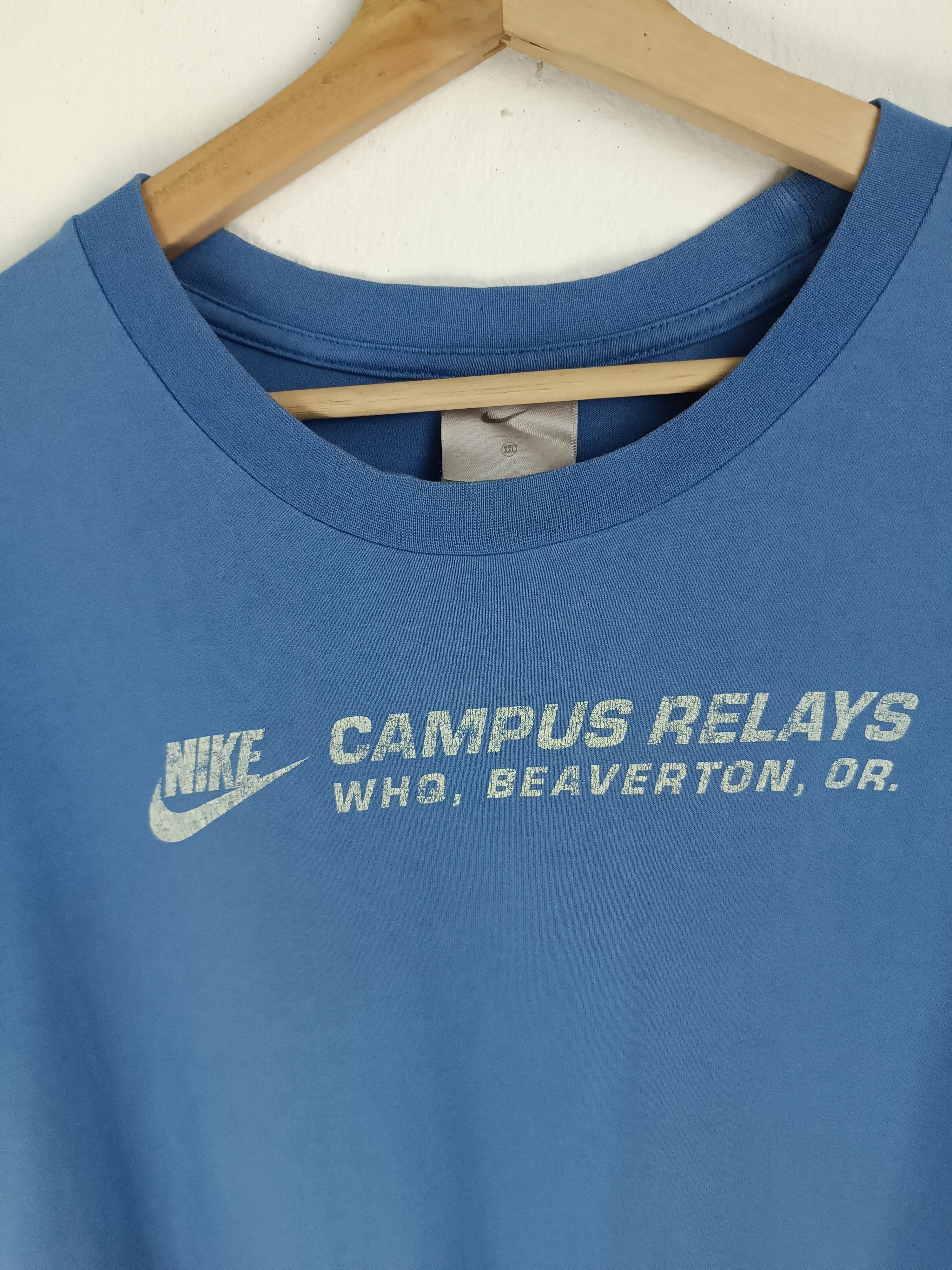 Nike VINTAGE 90'S NIKE CAMPUS RELAYS RUN VERY RARE PIECE Size US XL / EU 56 / 4 - 6 Thumbnail