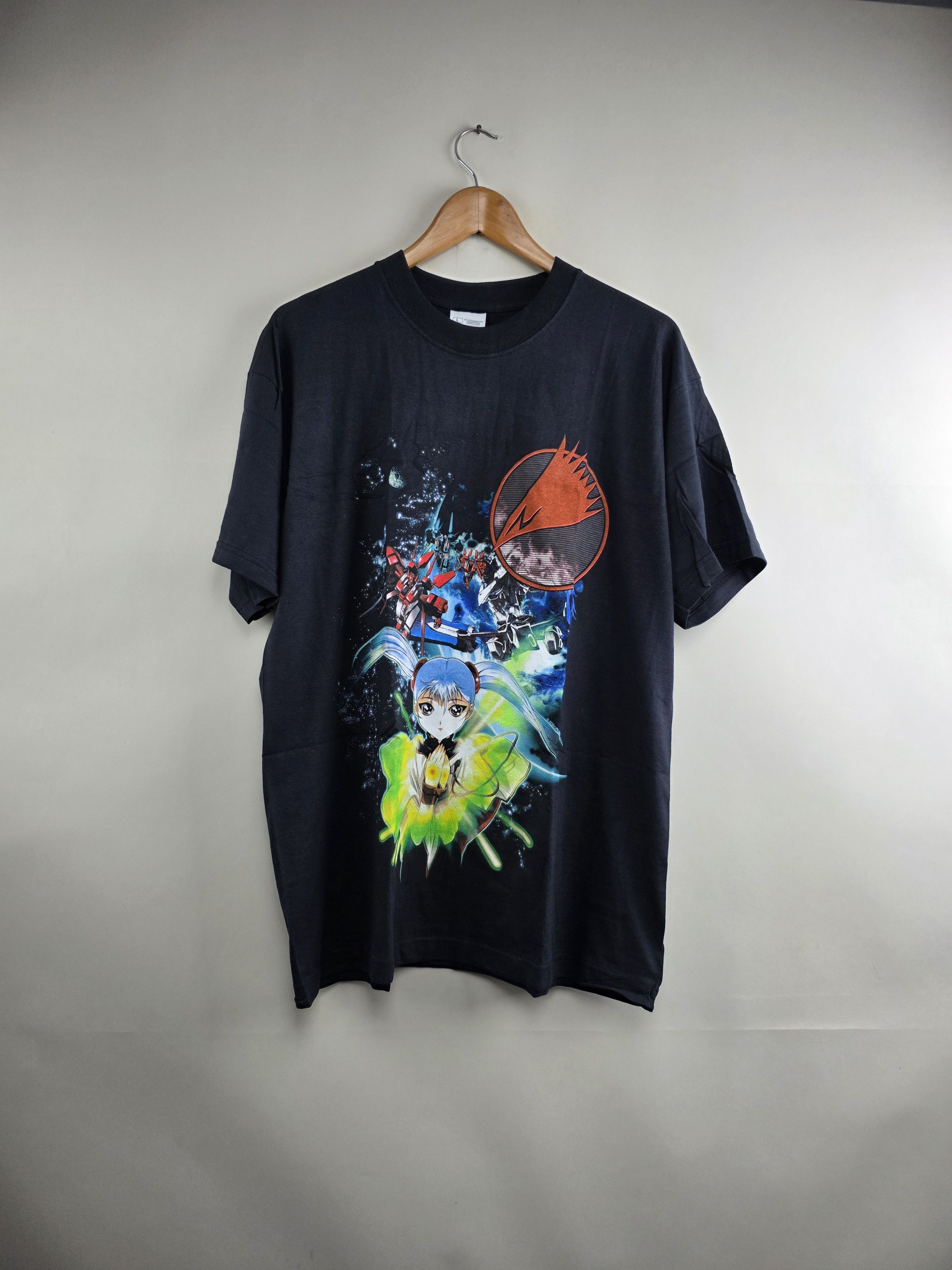 Anime × Vintage 2000 Nadesico Anime Tee L 22" 29" Size US L / EU 52-54 / 3 - 7 Thumbnail