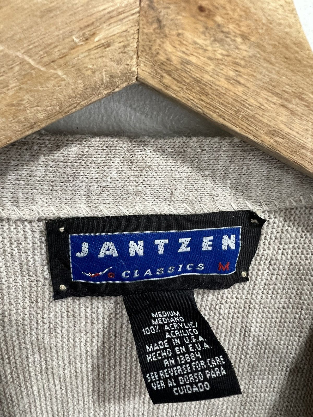 Vintage Vintage Cardigan Knit Sweater brown janzten Size US M / EU 48-50 / 2 - 3 Thumbnail