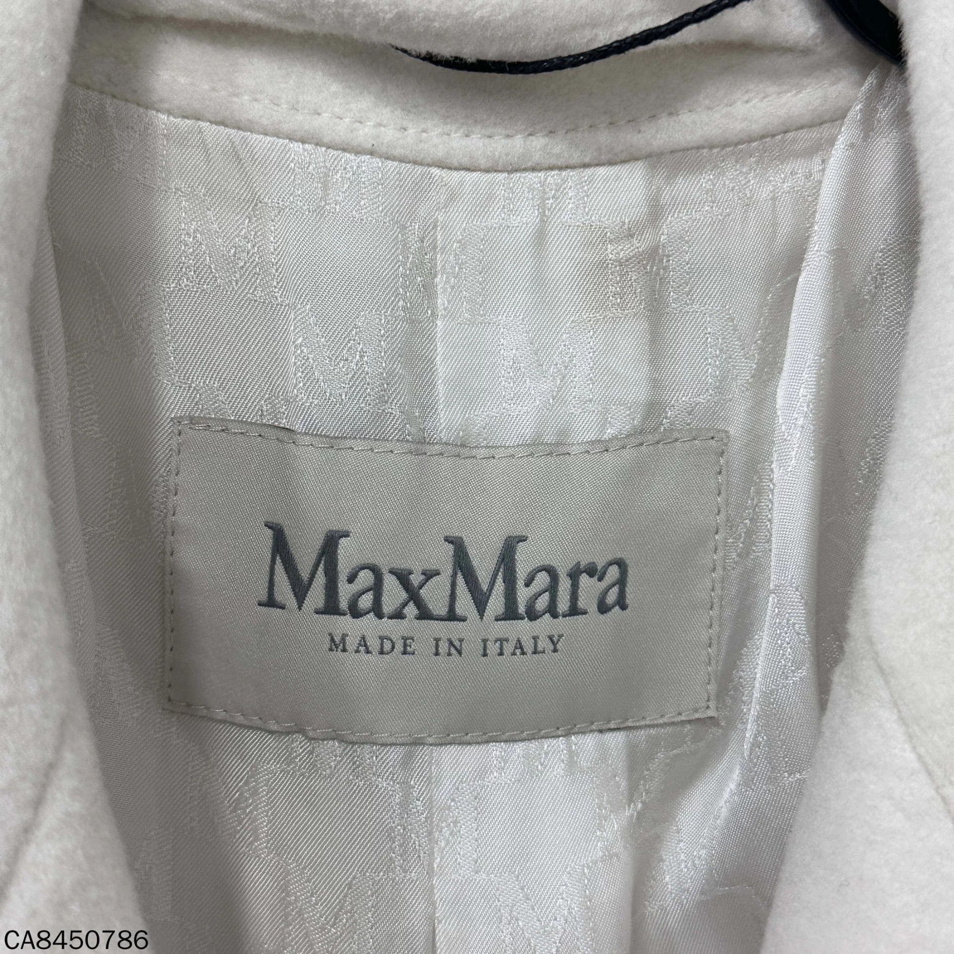 Max Mara Max Mara 101801 White Coat IT 38 Size S / US 4 / IT 40 - 4 Thumbnail