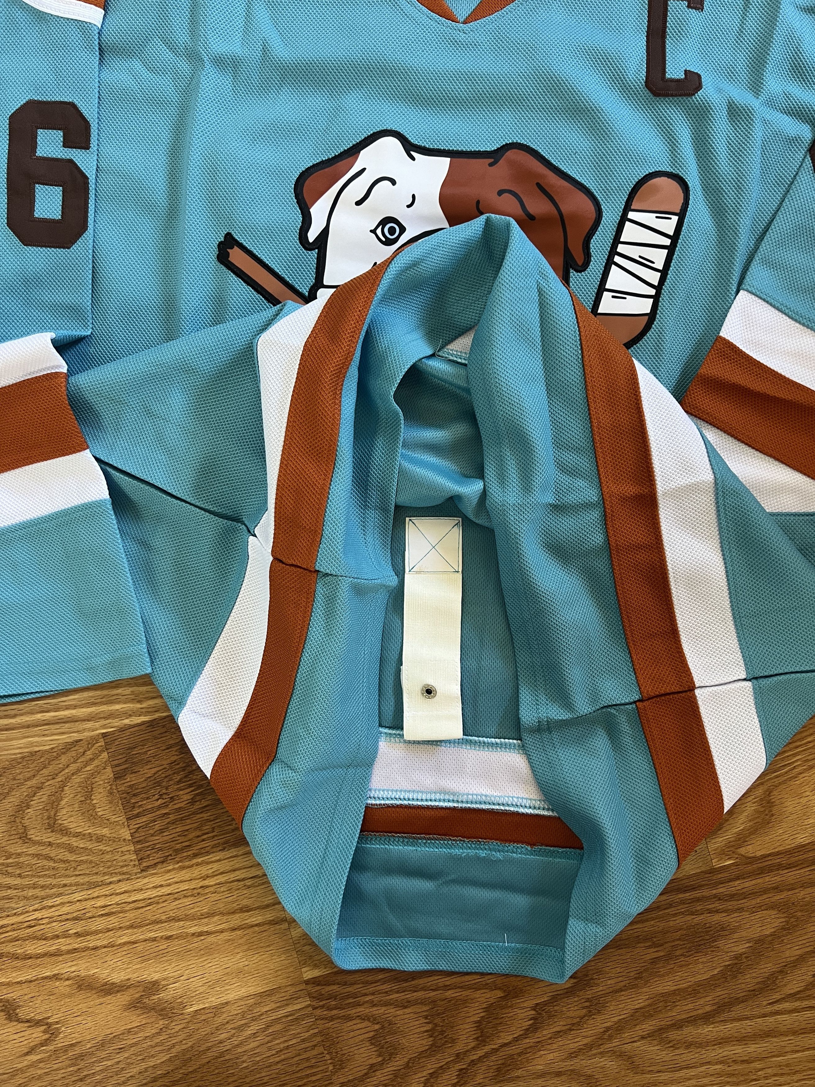Other Blueberry Bulldogs Shoresy #69 Stitched Jersey XL Size US XL / EU 56 / 4 - 5 Thumbnail