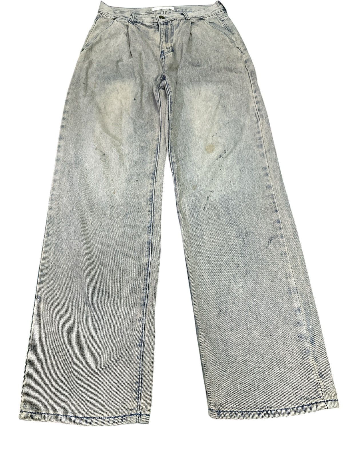 If Six Was Nine Baggy Loose Beslow distress Denim . Size US 30 / EU 46 - 2 Thumbnail