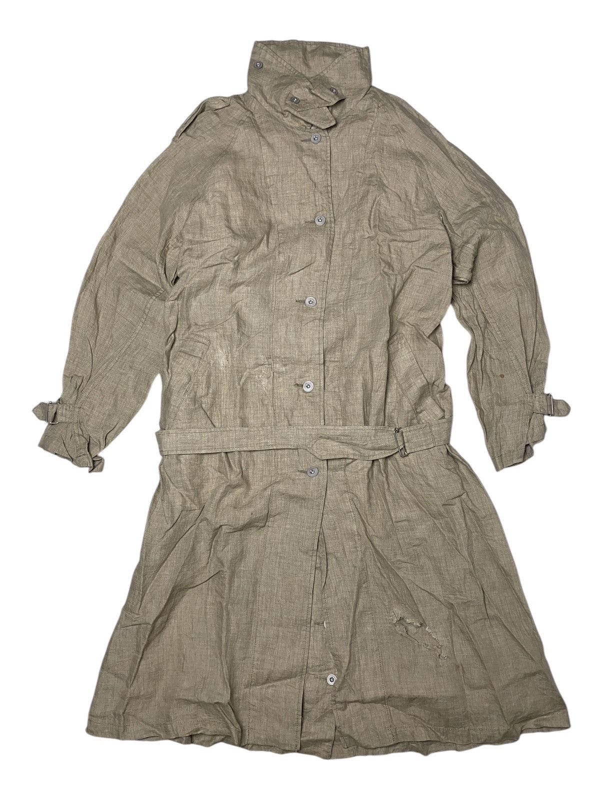 GOA 2000's Natural Vintage G.O.A Long Coat Size US L / EU 52-54 / 3 - 1 Thumbnail