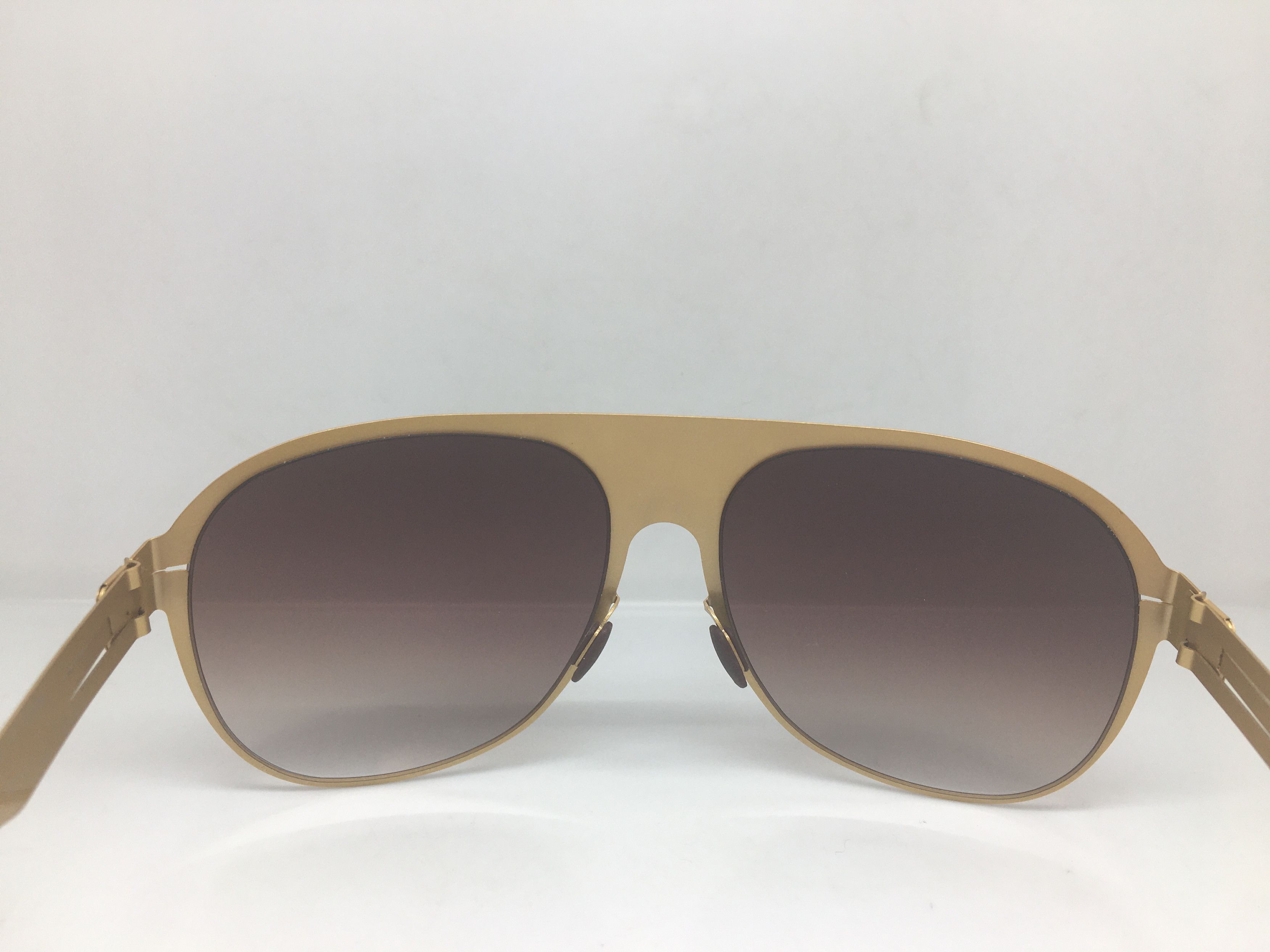 Other idesign Gold Alloy Aviator Sunglasses Frame Pilot Size ONE SIZE - 4 Thumbnail