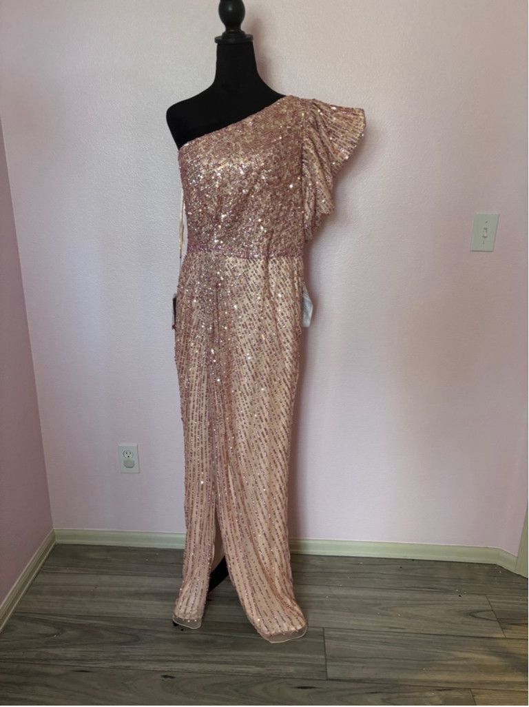 Mac Duggal Women's Mac Duggal Dress, Size 14, Pink Size XL / US 12-14 / IT 48-50 - 4 Thumbnail