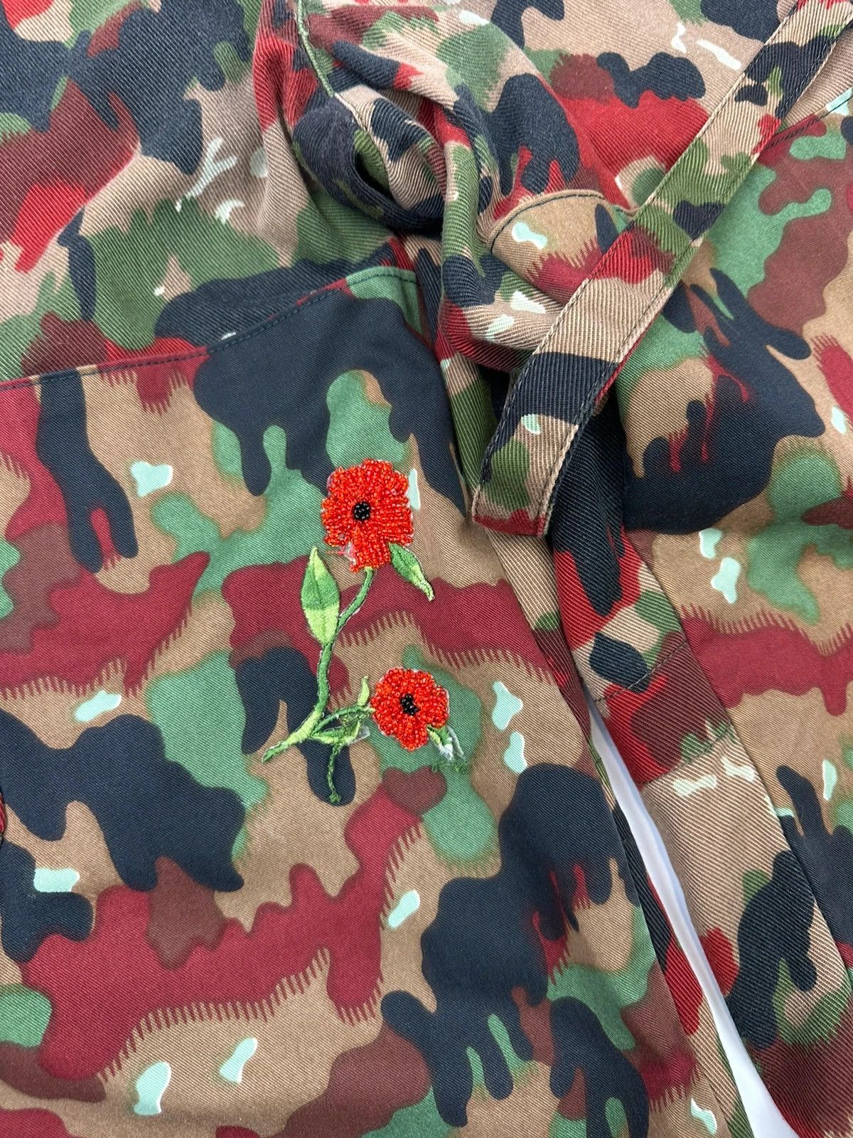 Dolce & Gabbana Dolce & Gabbana 90’s Sample Military Camo Cargo Pants Size US 31 - 13 Thumbnail