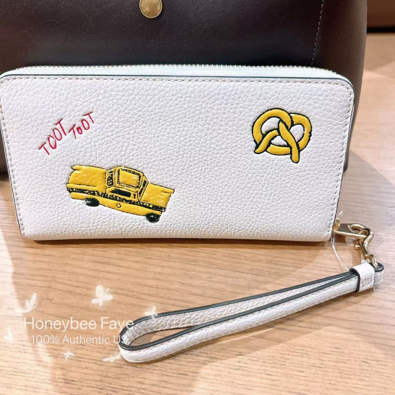 Coach Long Zip Around Wallet With Sketch Print CAX11 Size ONE SIZE - 2 Thumbnail