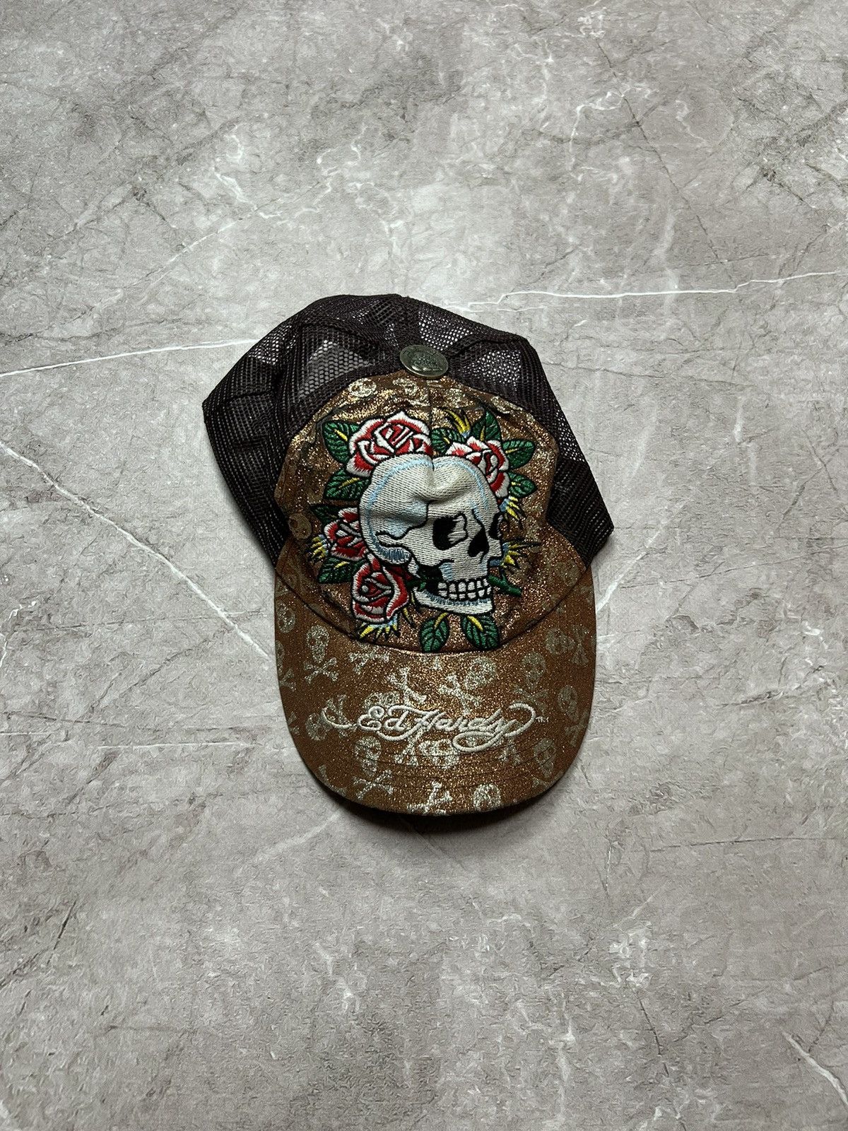 Ed Hardy × Japanese Brand × Vintage Ed Hardy vintage Japanese y2k cap Size ONE SIZE - 2 Thumbnail