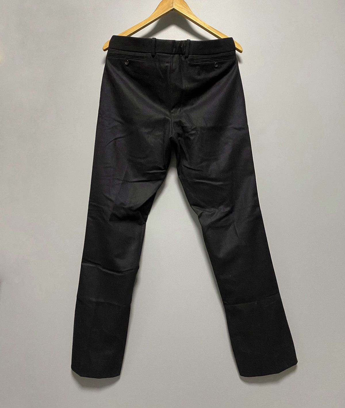 Alexander McQueen AW 2013 Wool Cashmere Black White Trousers Side Stripe Pants Size US 34 / EU 50 - 13 Thumbnail